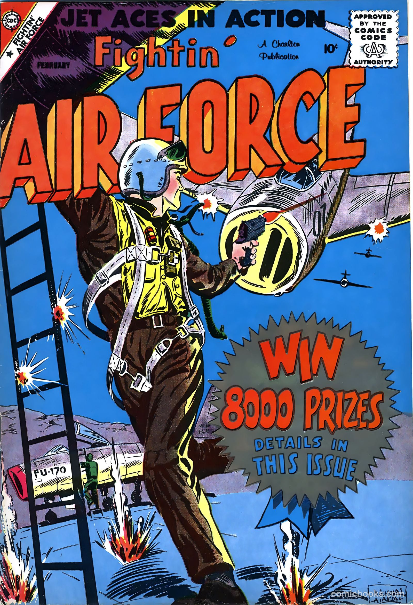 Fightin' Air Force #14 cover