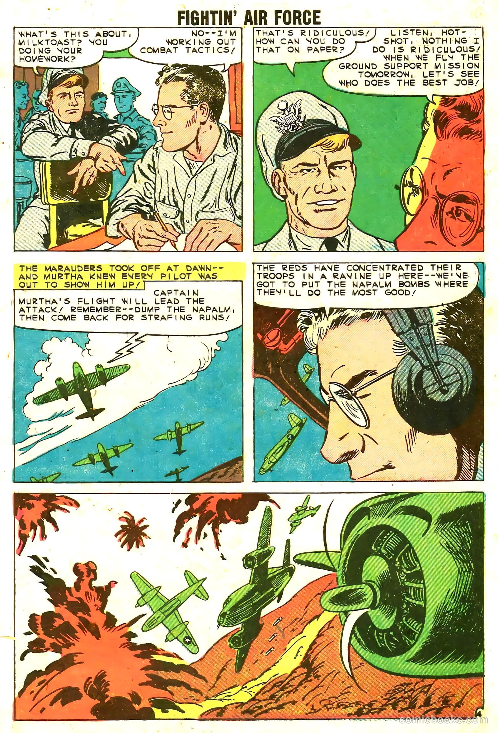 Fightin' Air Force #16 (1959) — page 7 of 35