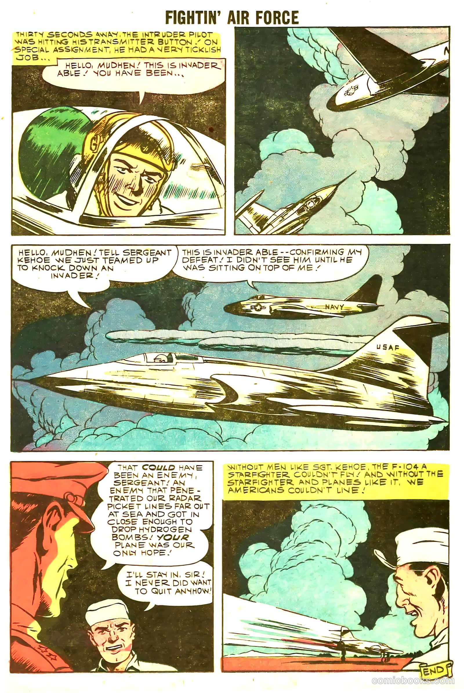 Fightin' Air Force #16 (1959) — page 17 of 35