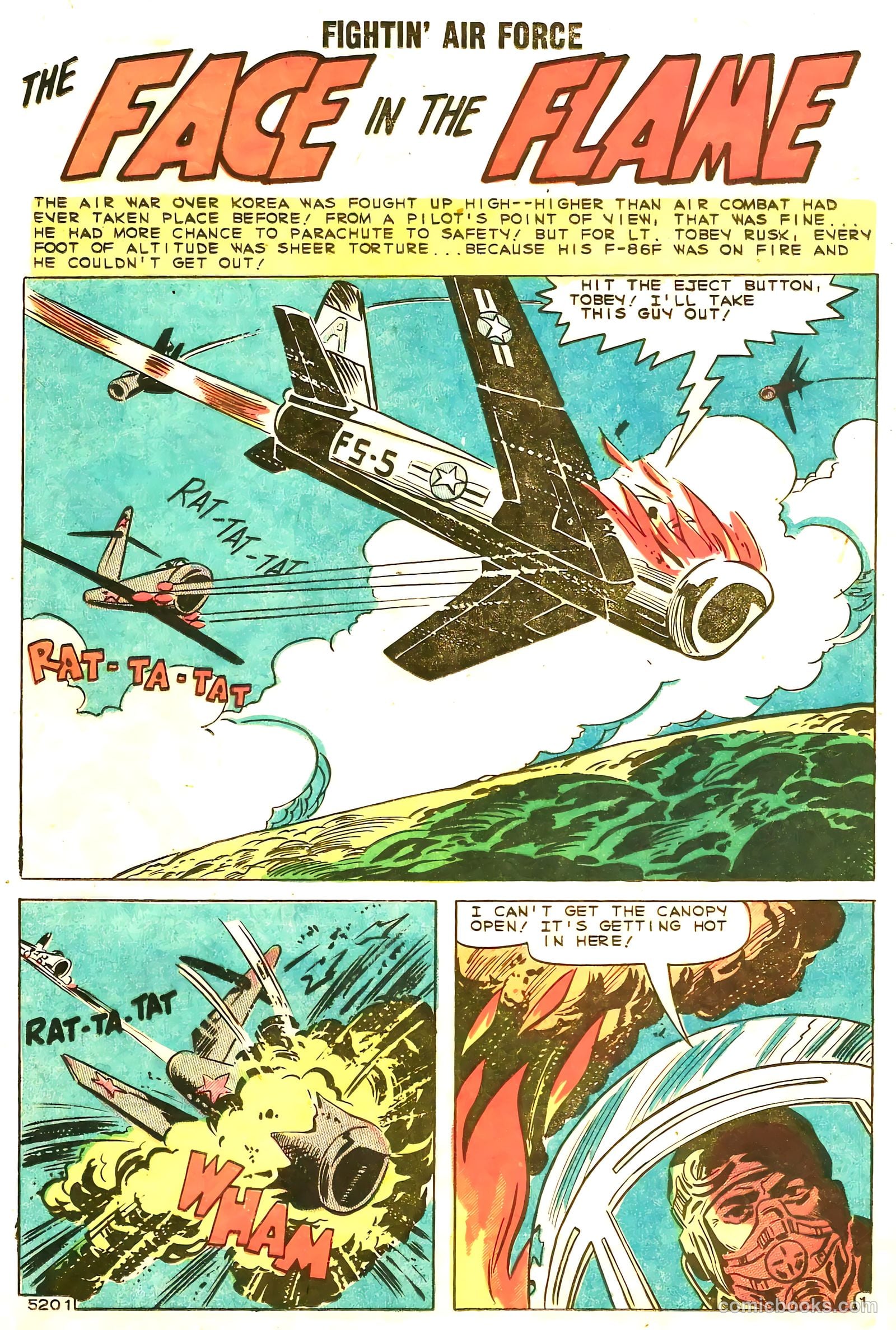 Fightin' Air Force #16 (1959) — page 20 of 35