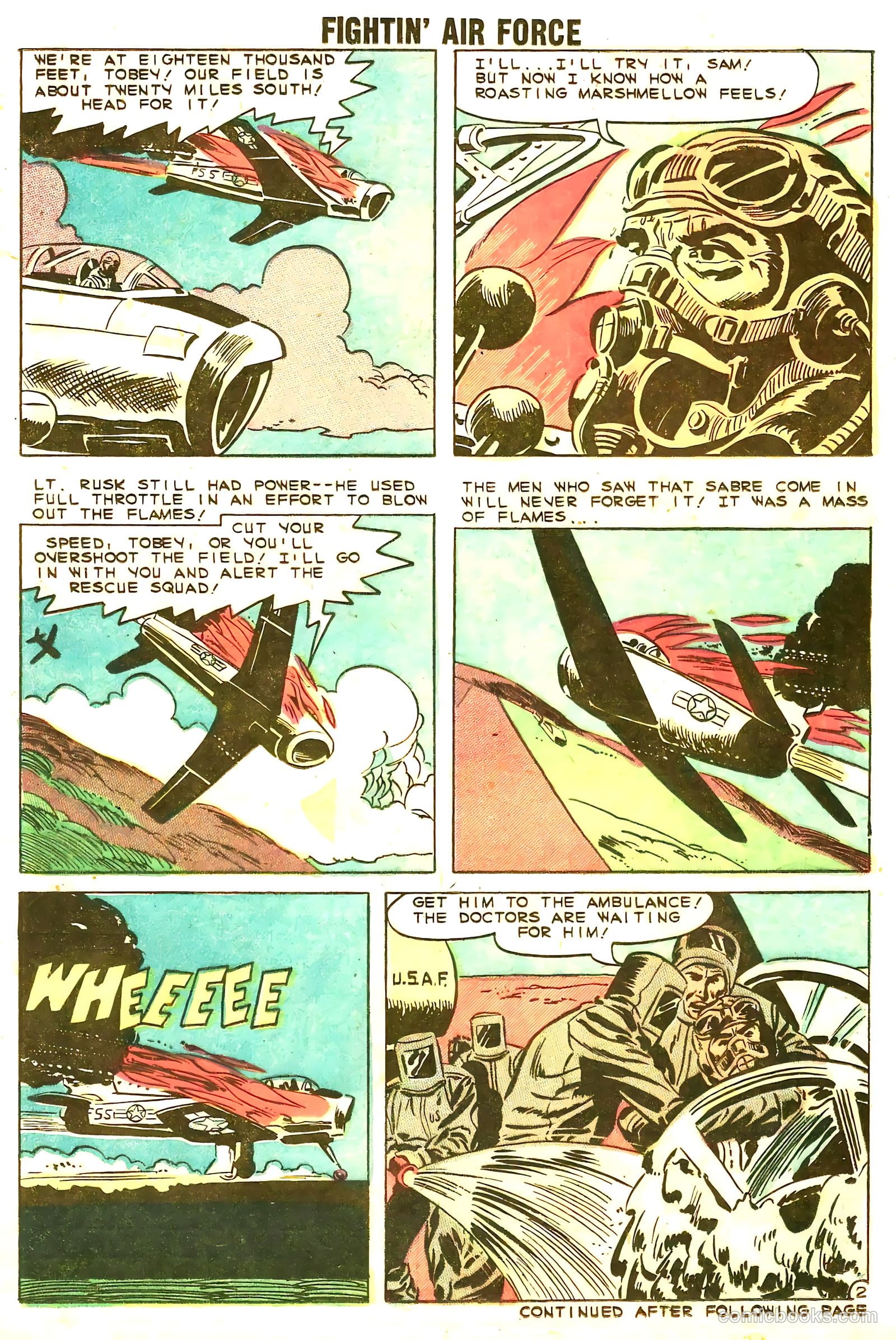Fightin' Air Force #16 (1959) — page 21 of 35
