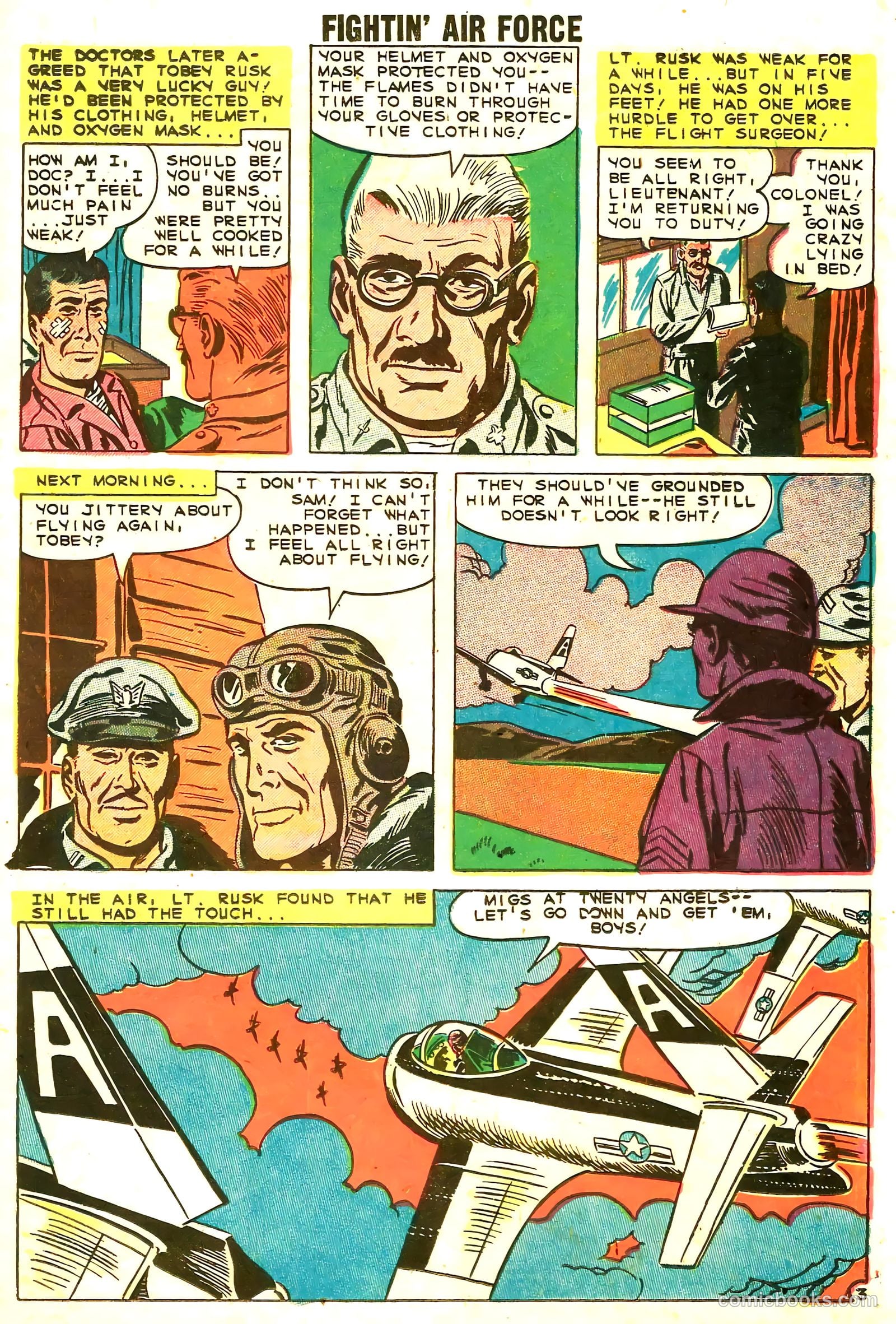 Fightin' Air Force #16 (1959) — page 23 of 35