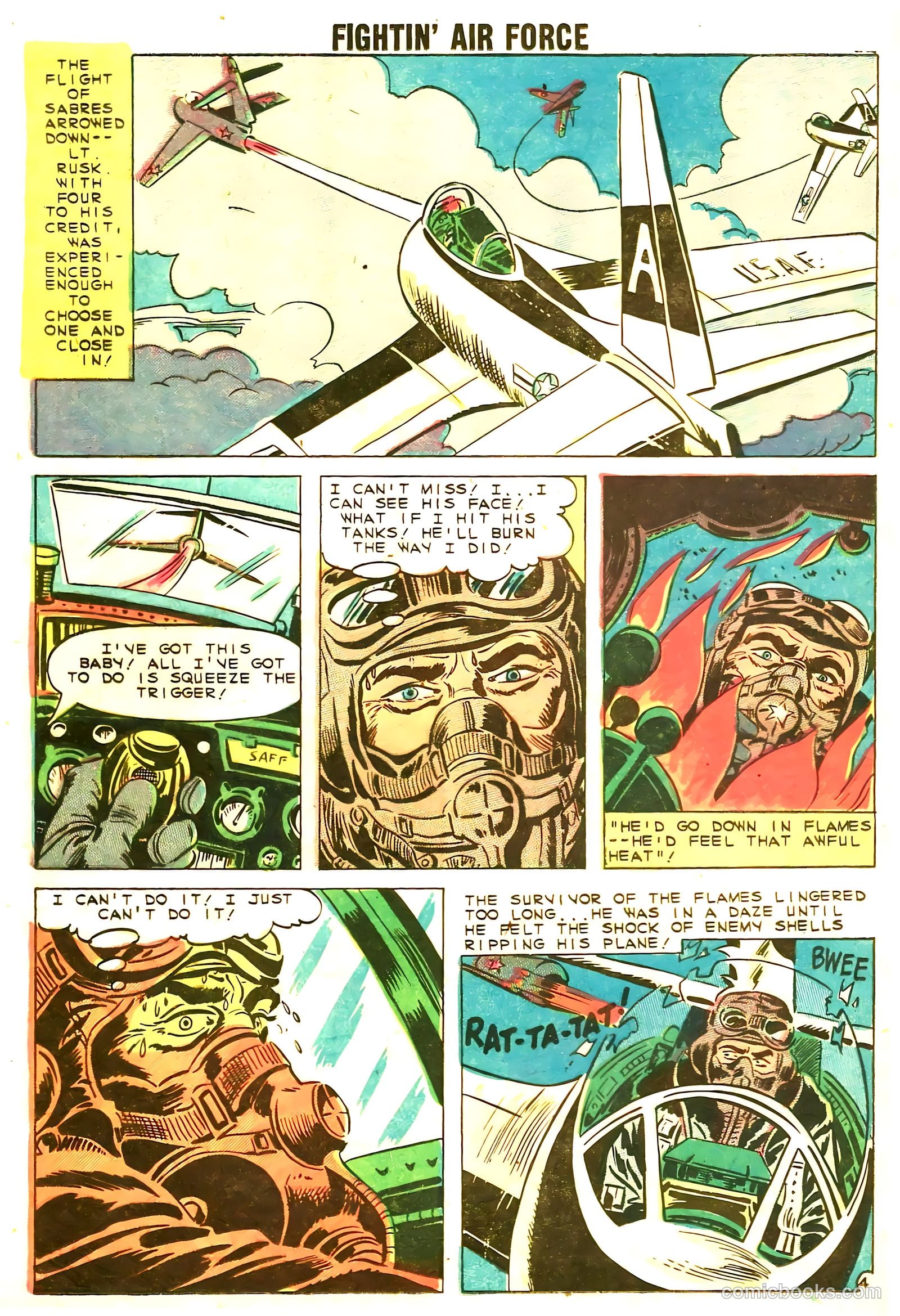 Fightin' Air Force #16 (1959) — page 24 of 35