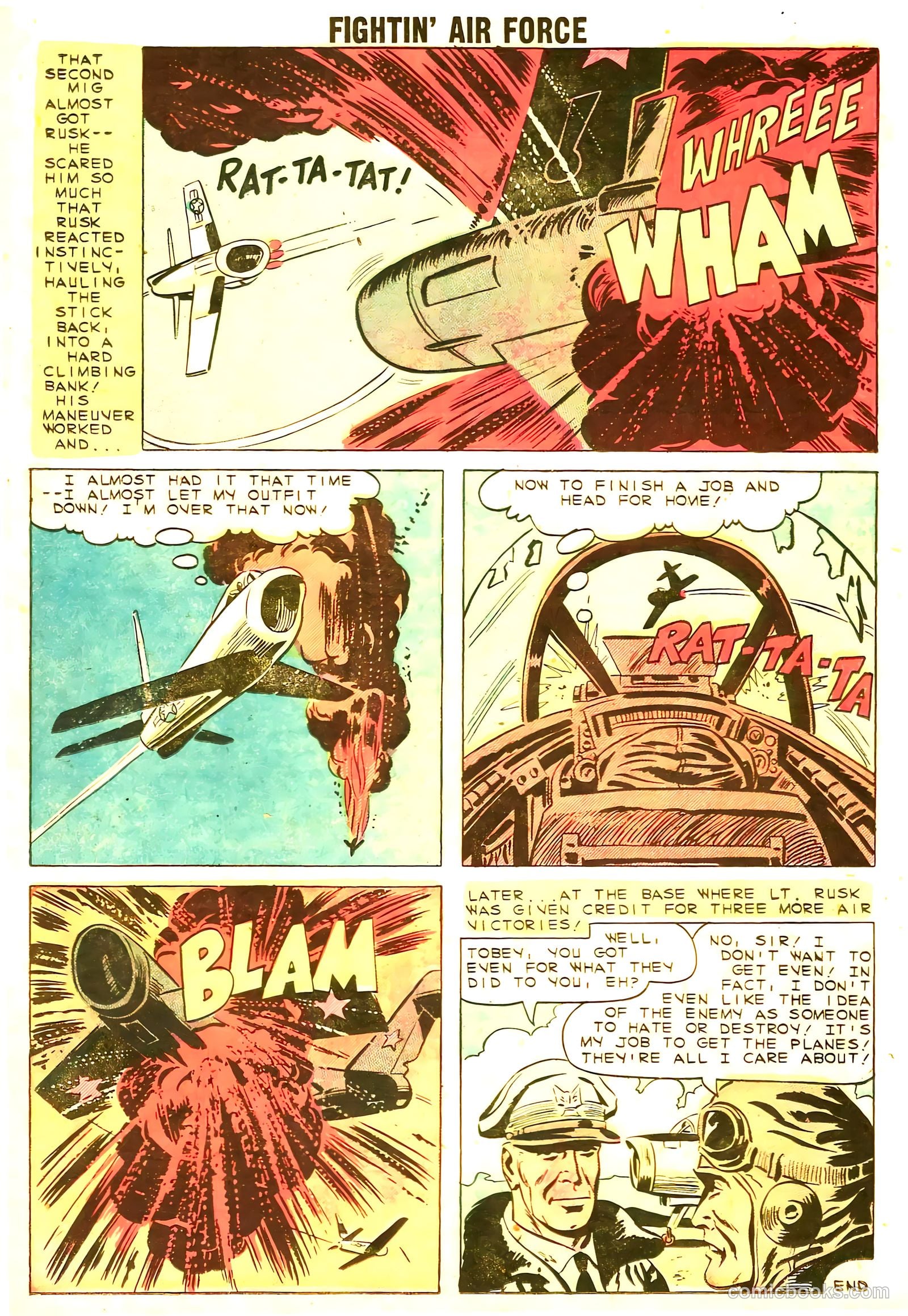 Fightin' Air Force #16 (1959) — page 25 of 35