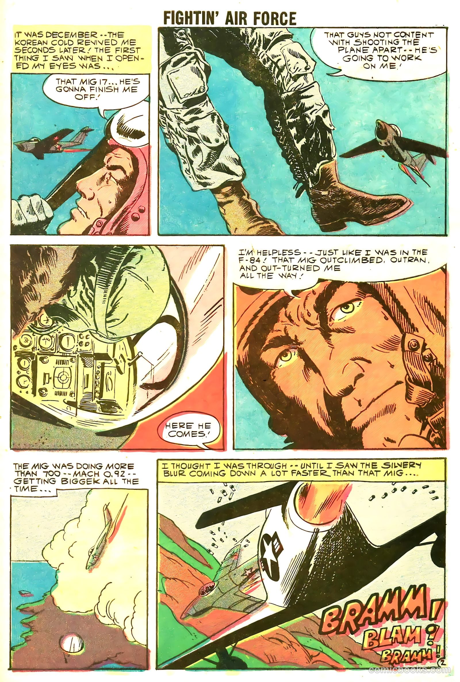 Fightin' Air Force #16 (1959) — page 29 of 35
