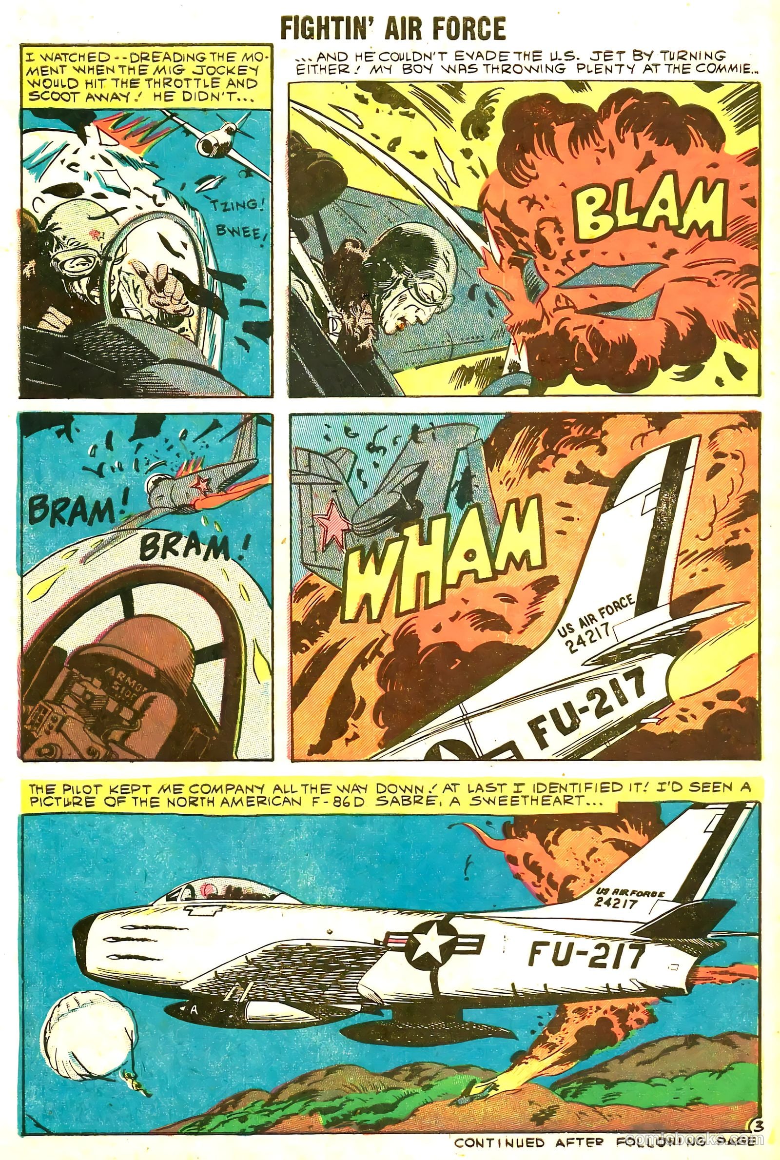Fightin' Air Force #16 (1959) — page 30 of 35