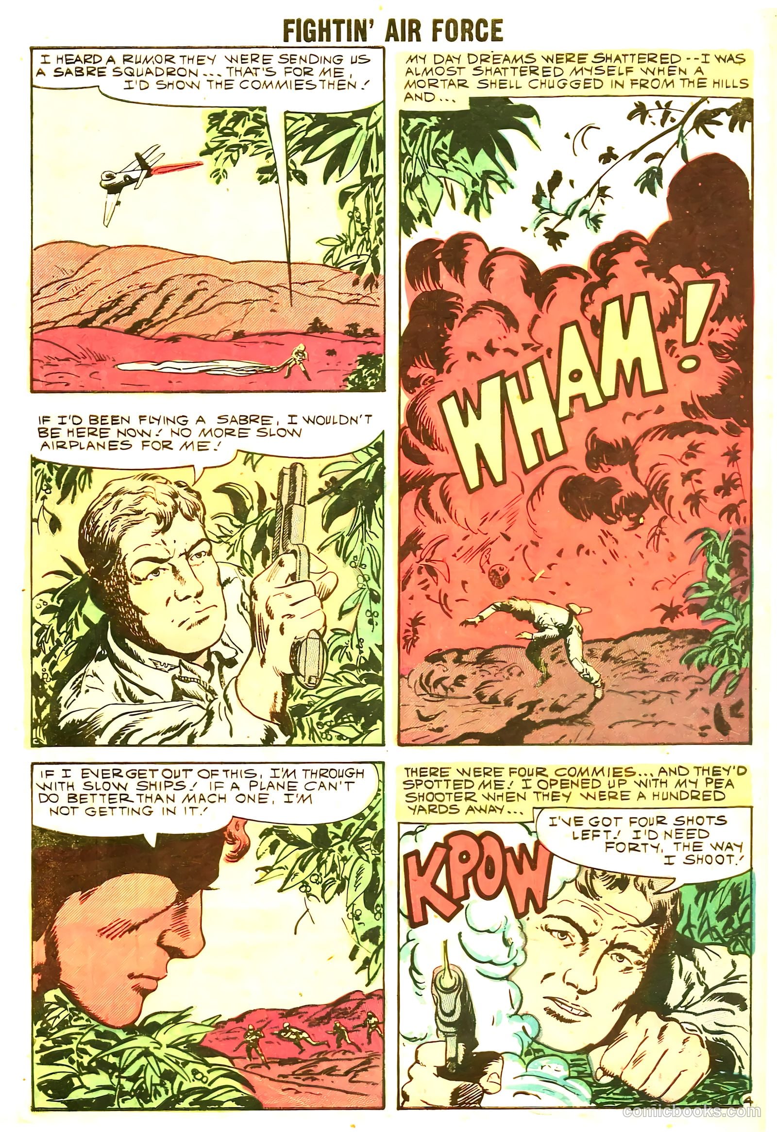 Fightin' Air Force #16 (1959) — page 32 of 35