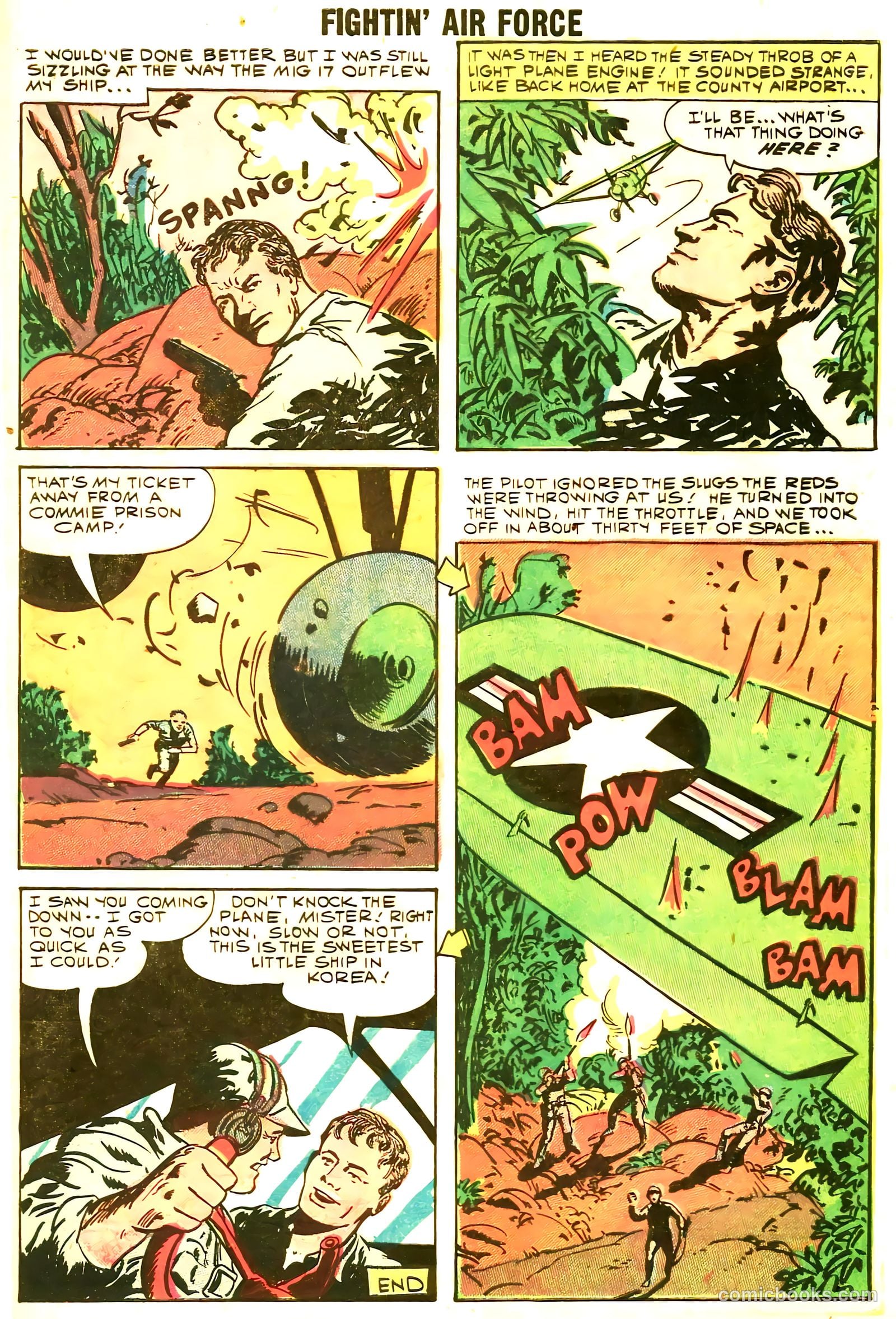 Fightin' Air Force #16 (1959) — page 33 of 35