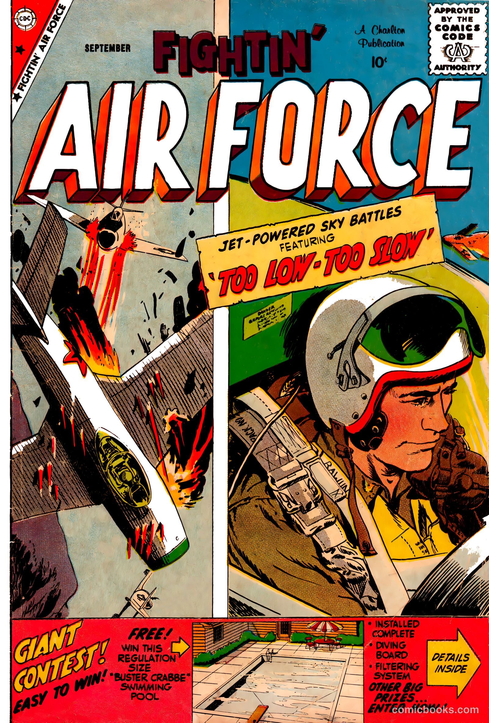 Fightin' Air Force #17 (1959) — page 1 of 36