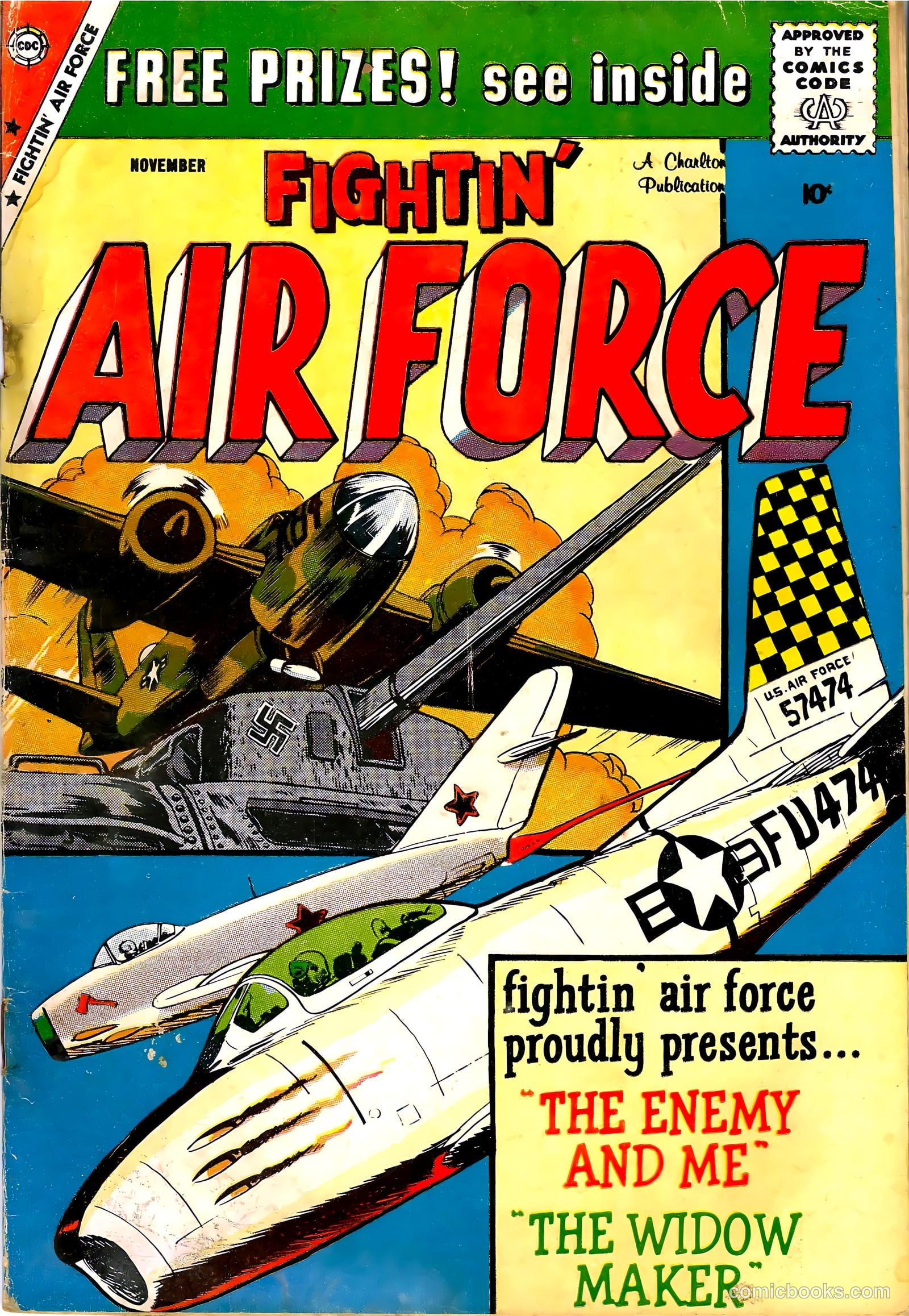 Fightin' Air Force #18 (1959) — page 1 of 32