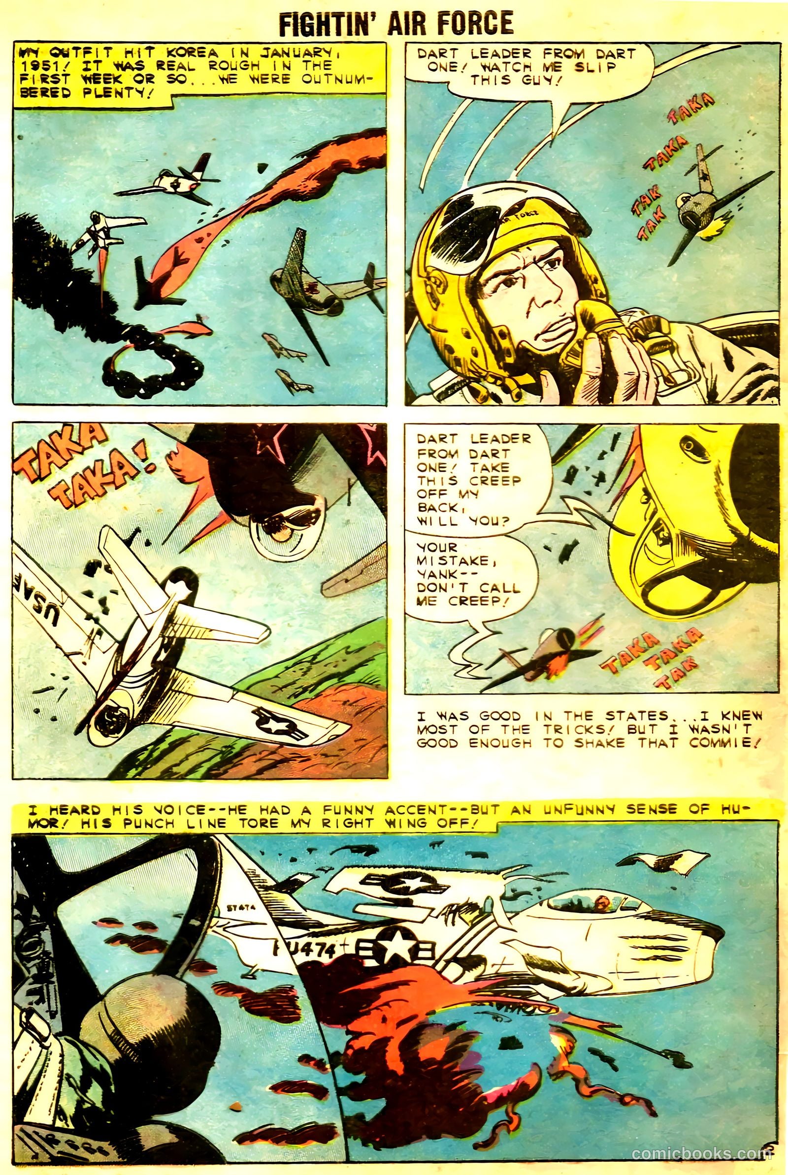 Fightin' Air Force #18 (1959) — page 4 of 32