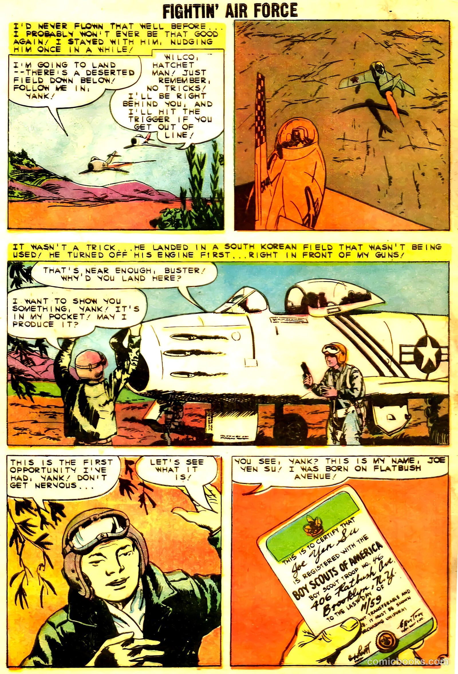 Fightin' Air Force #18 (1959) — page 8 of 32