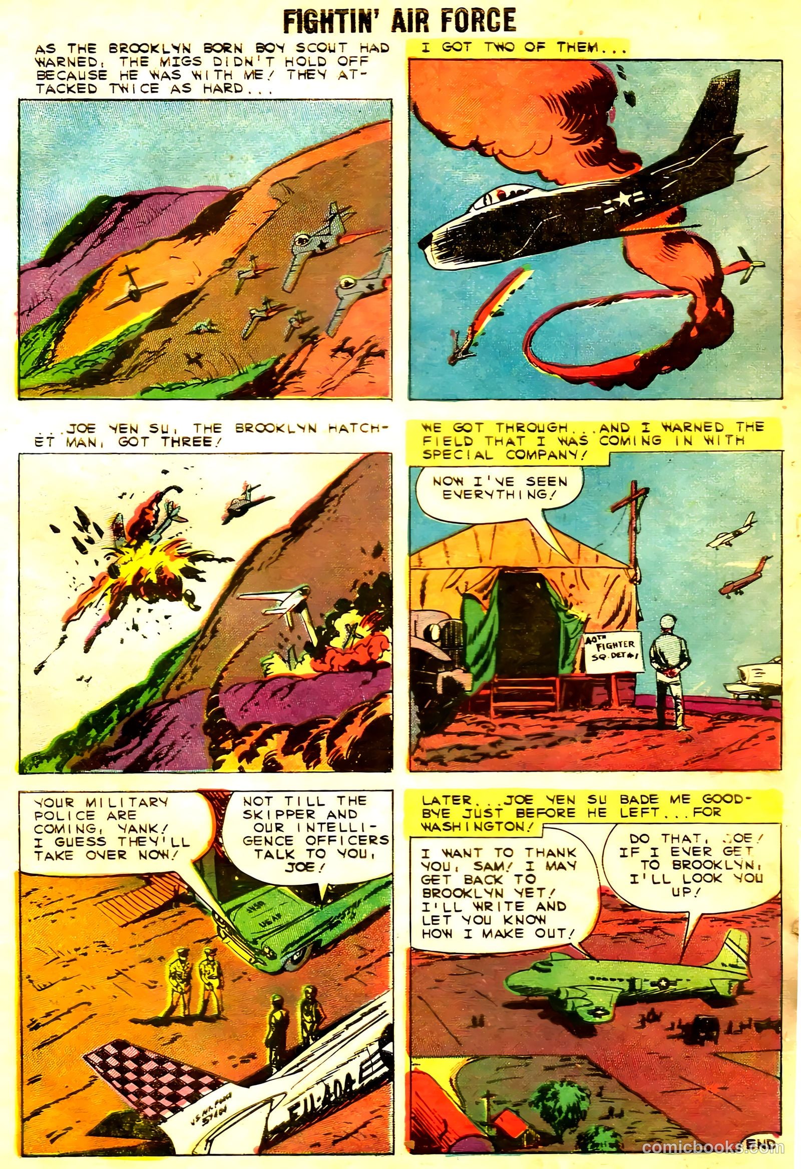 Fightin' Air Force #18 (1959) — page 10 of 32