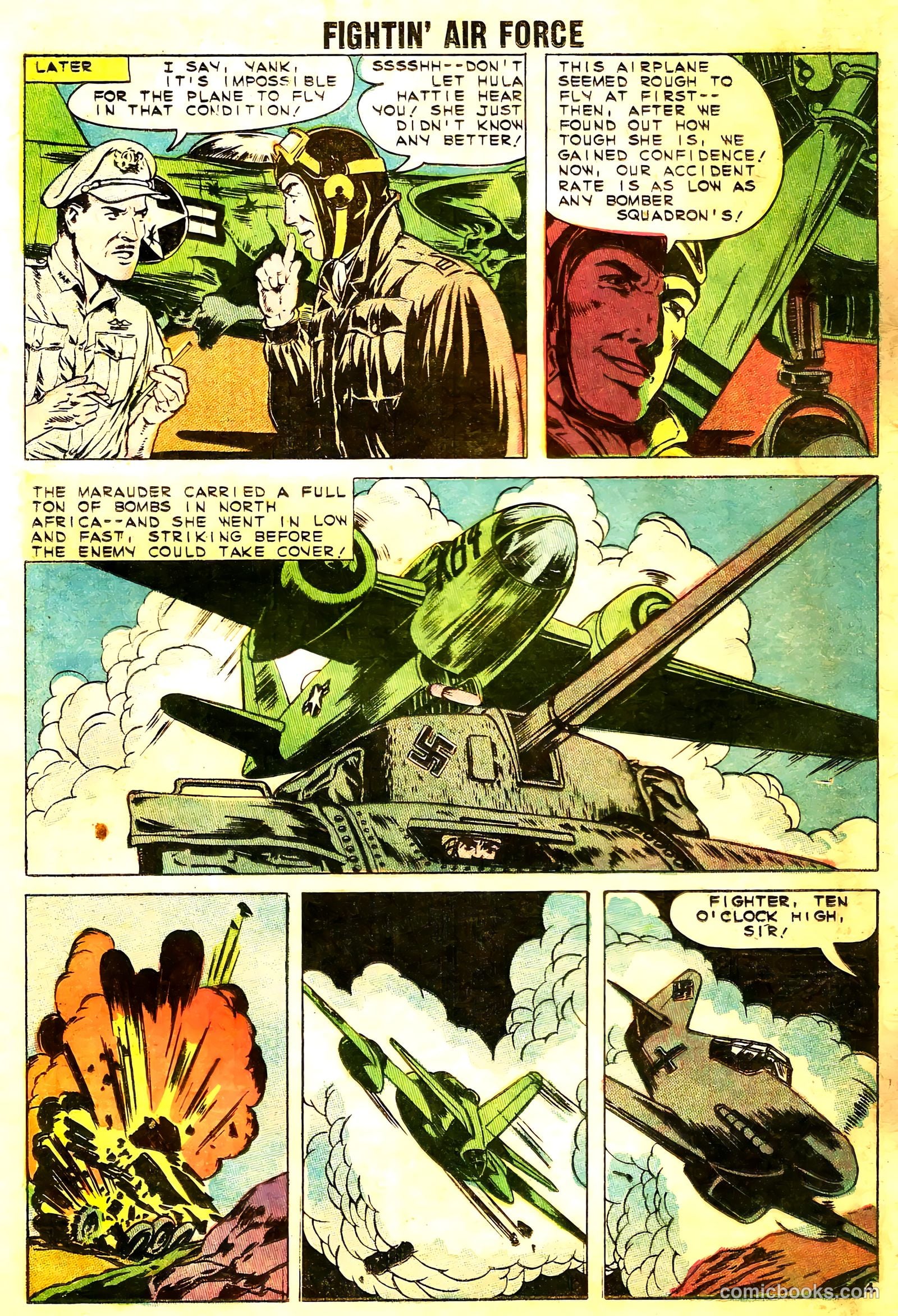 Fightin' Air Force #18 (1959) — page 16 of 32