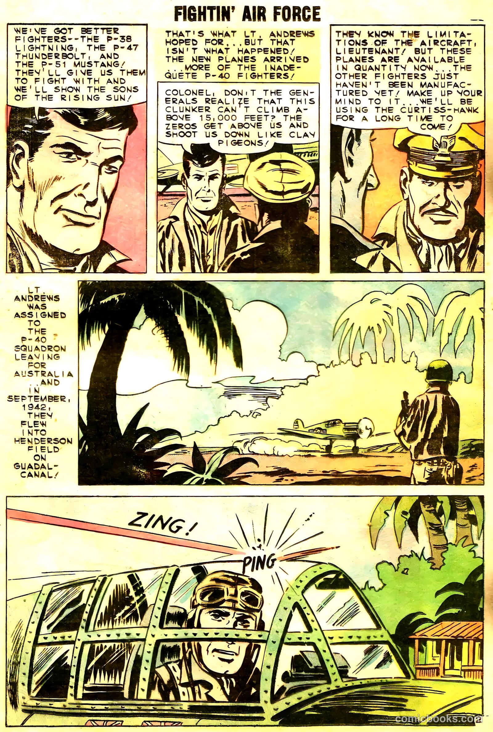 Fightin' Air Force #18 (1959) — page 20 of 32