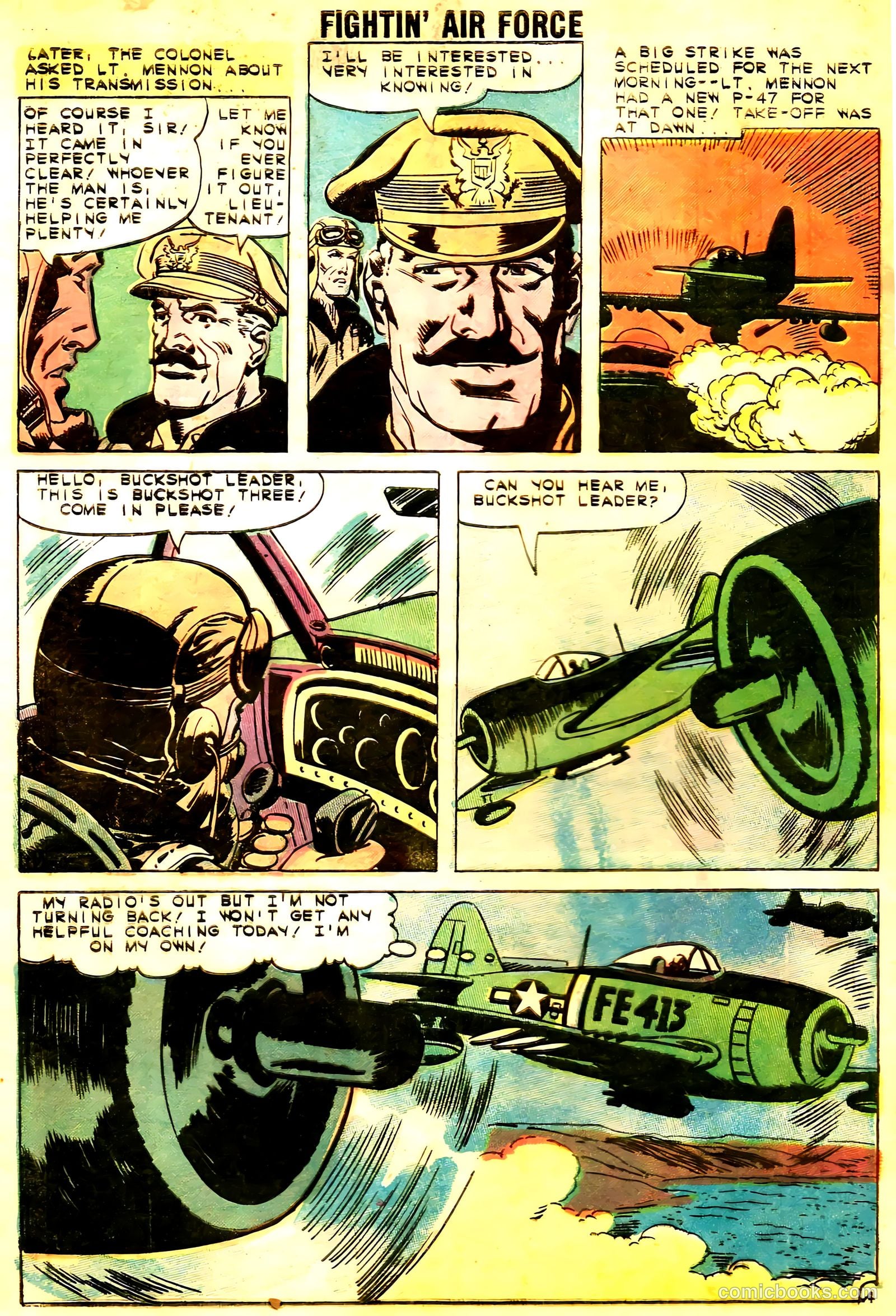 Fightin' Air Force #18 (1959) — page 28 of 32
