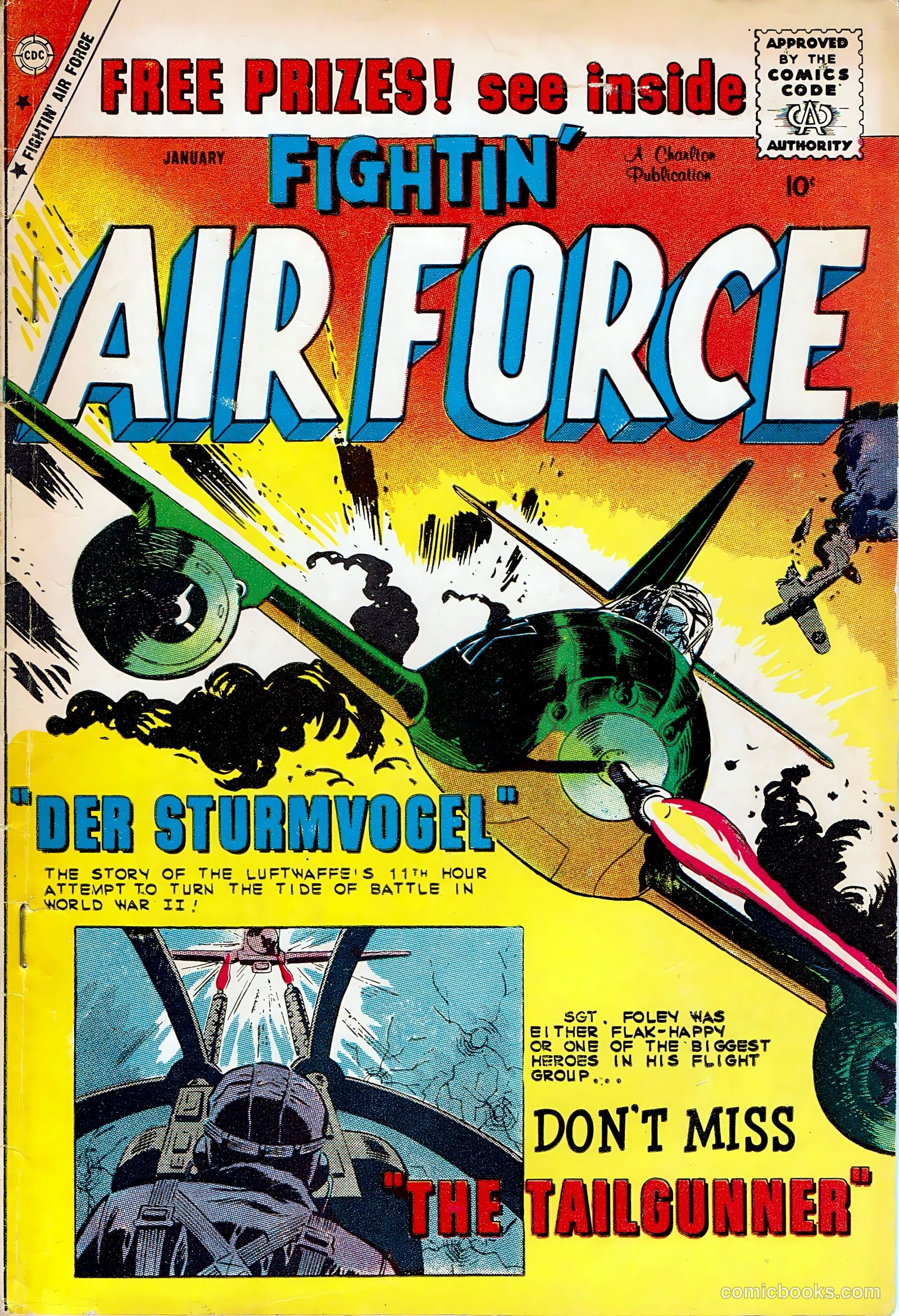 Fightin' Air Force #19 cover