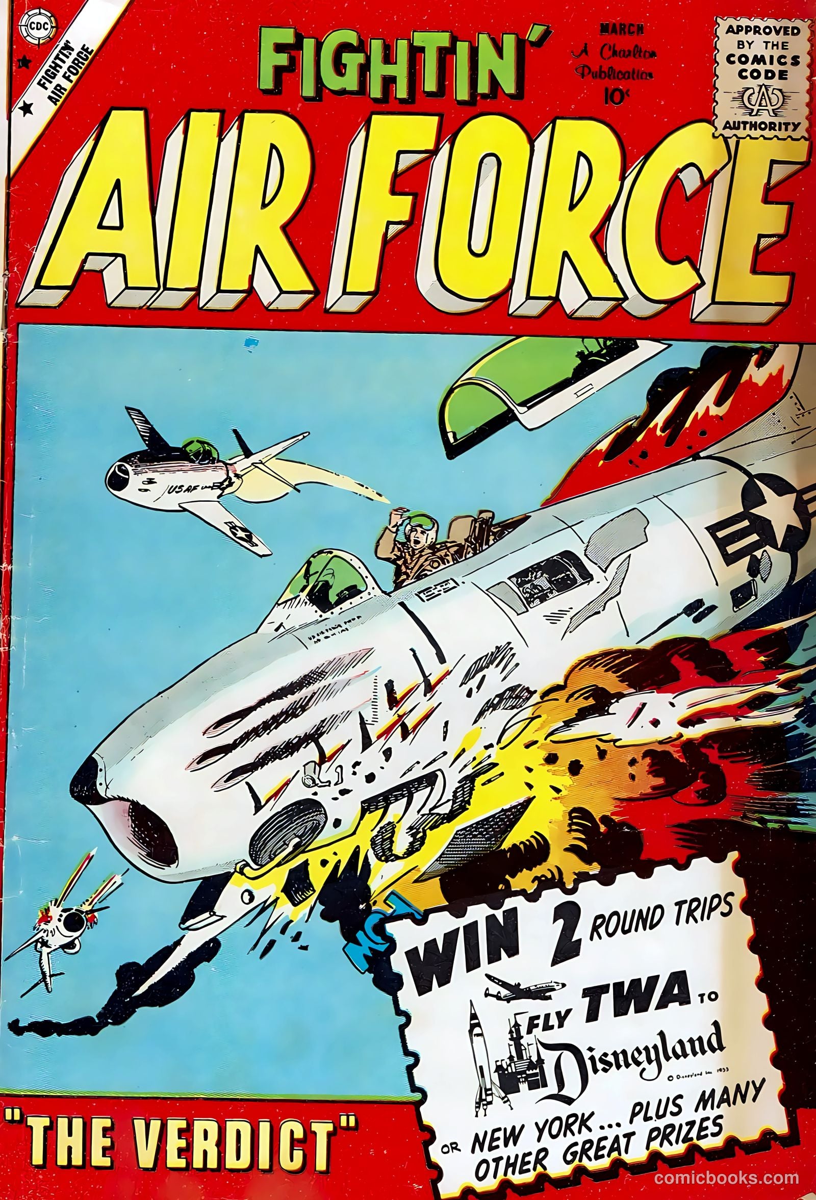Fightin' Air Force #20 cover