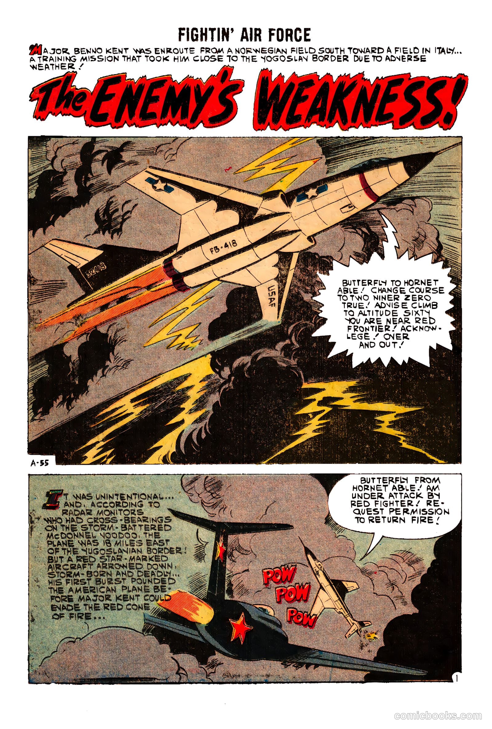 Fightin' Air Force #26 (1961) — page 27