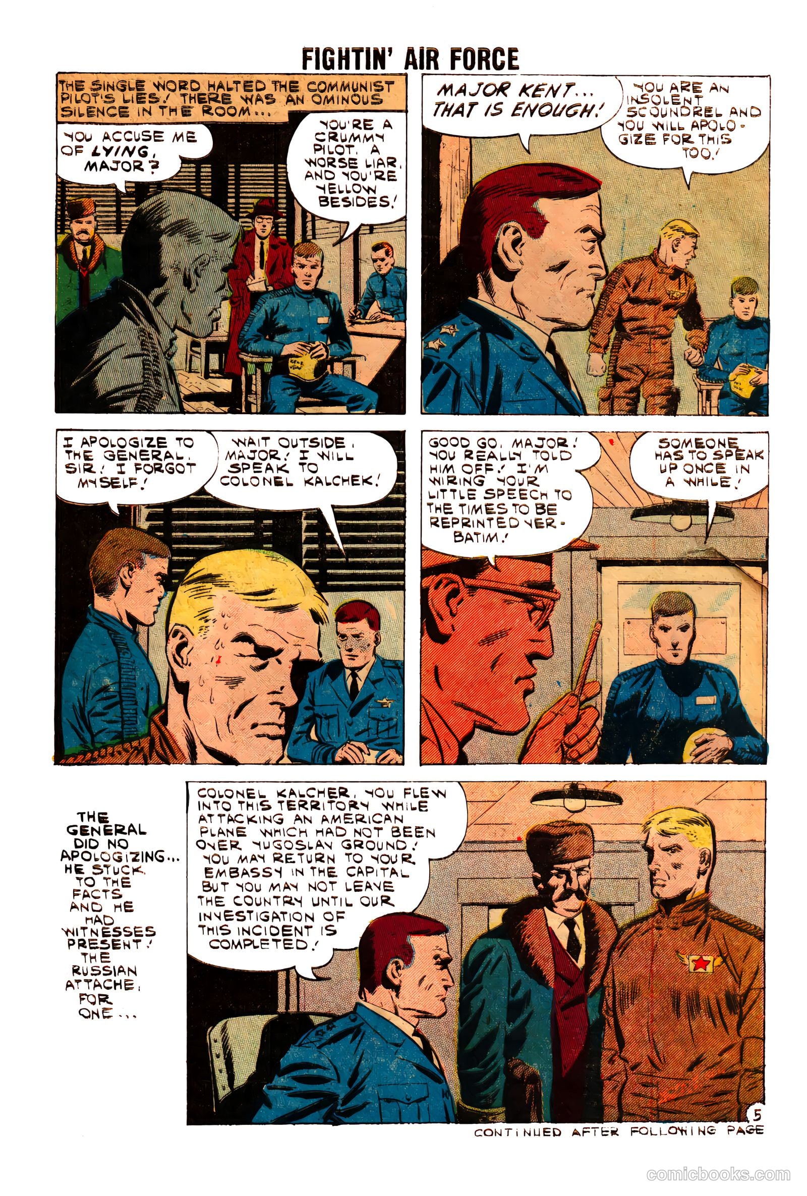 Fightin' Air Force #26 (1961) — page 31