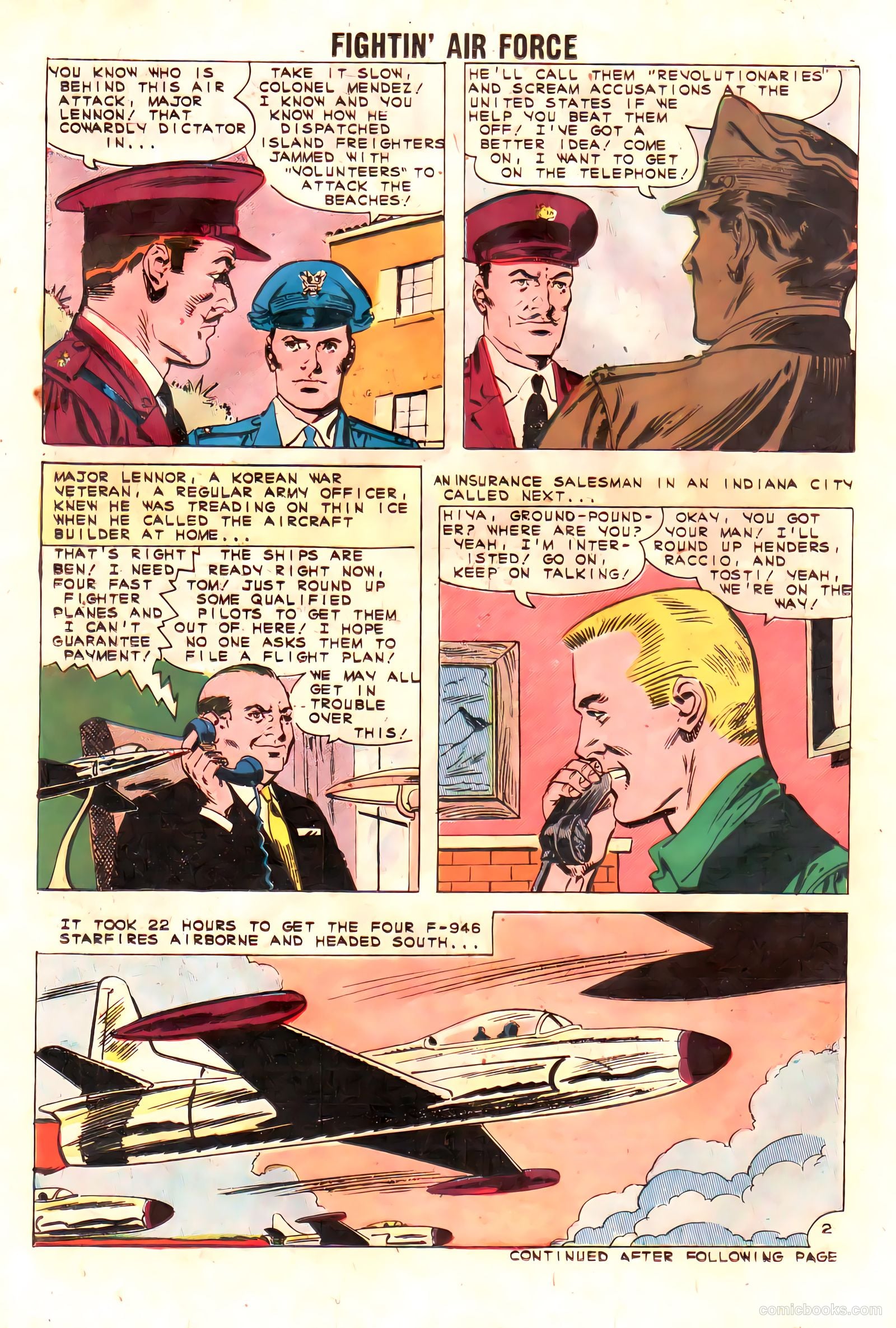 Fightin' Air Force #28 (1961) — page 14