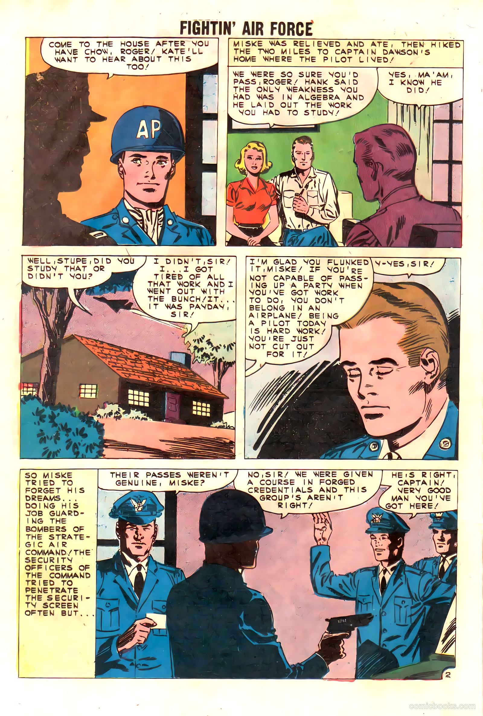 Fightin' Air Force #28 (1961) — page 20