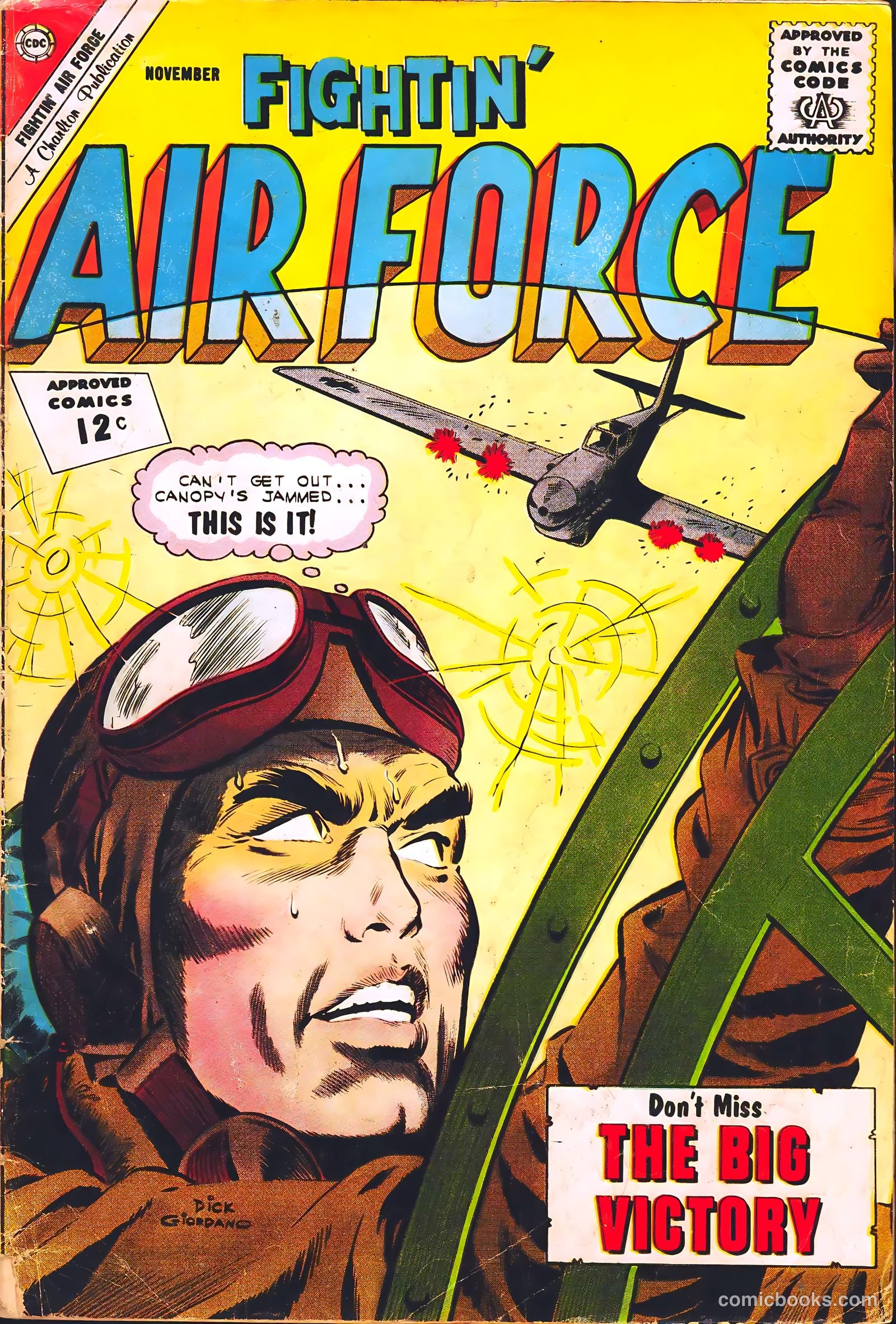 Fightin' Air Force #35 cover