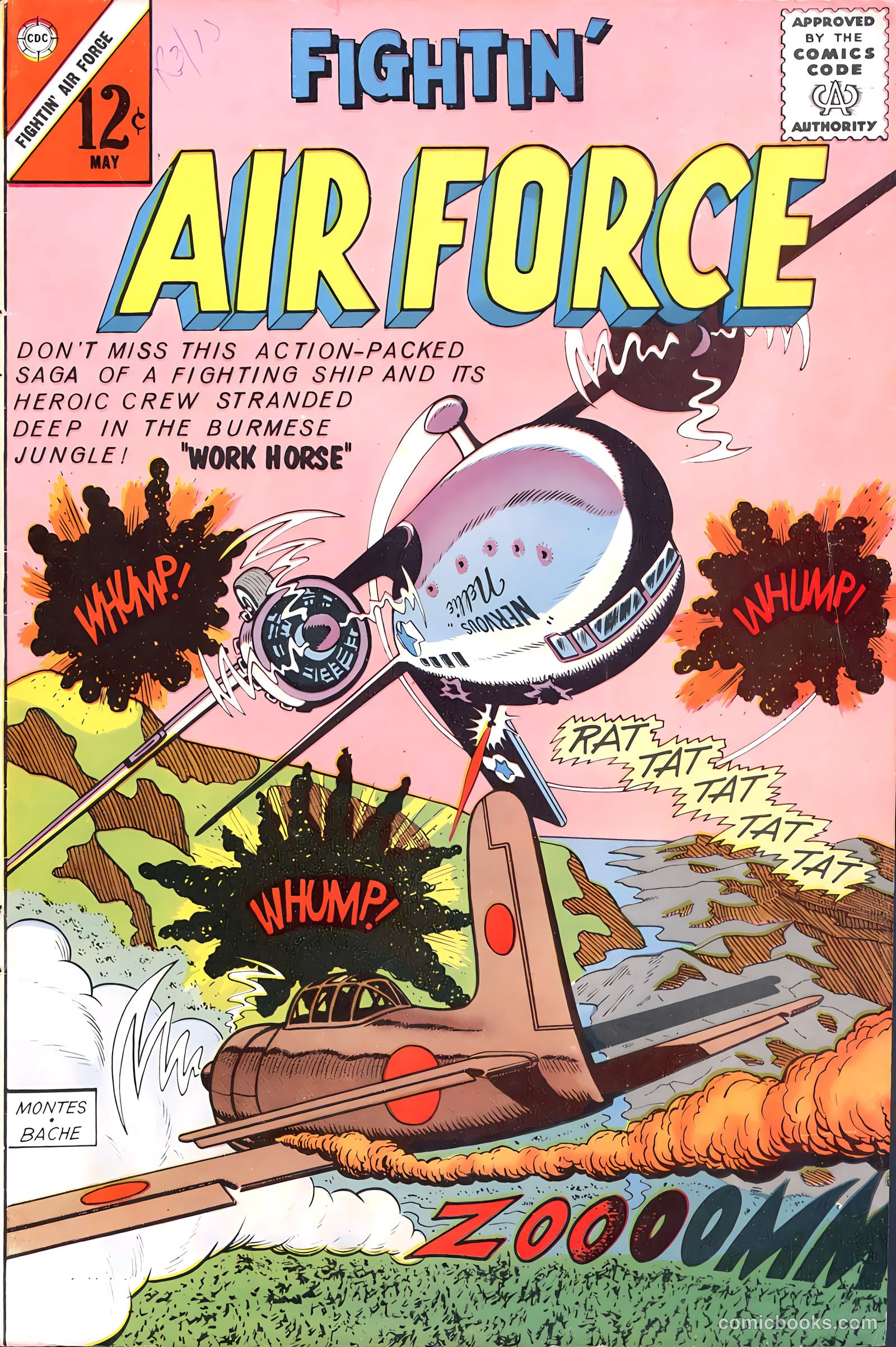 Fightin' Air Force #38 cover