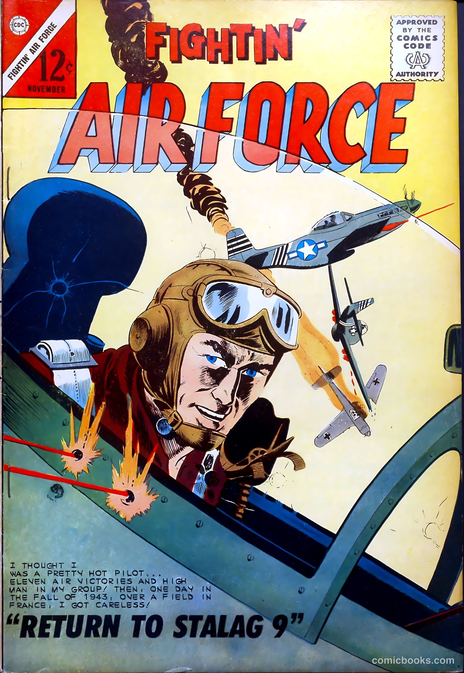 Fightin' Air Force #41 cover