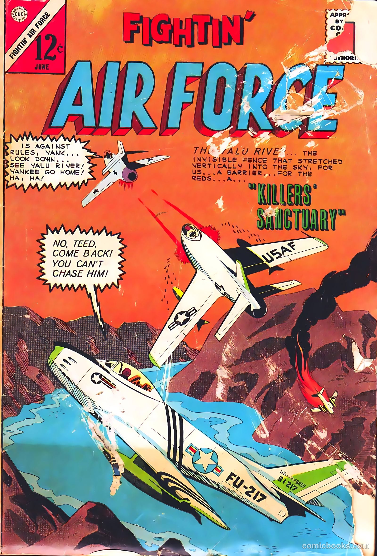 Fightin' Air Force #44 (1964) — page 1