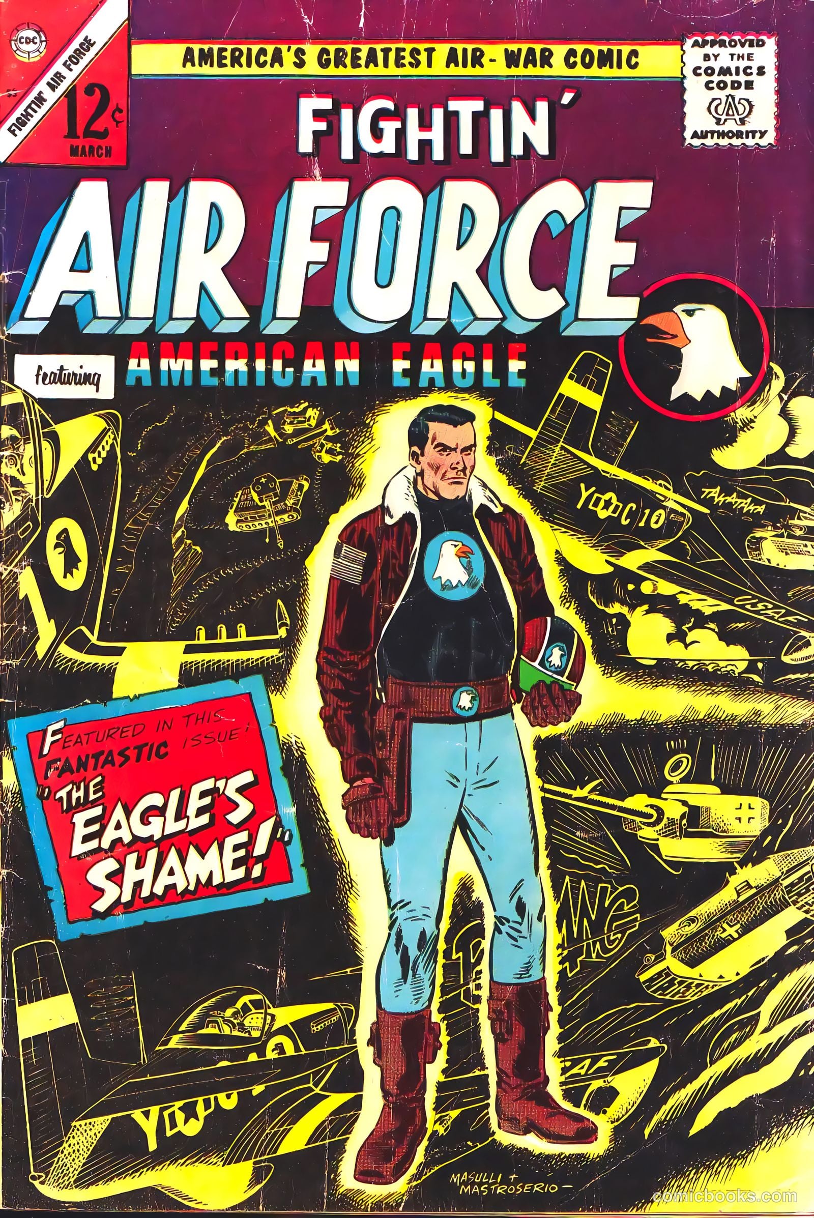 Fightin' Air Force #53 cover