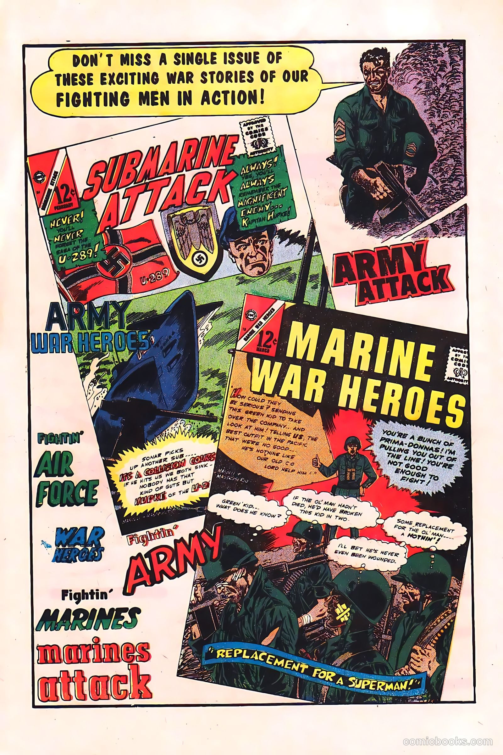 Fightin' Air Force #53 (1966) — page 8