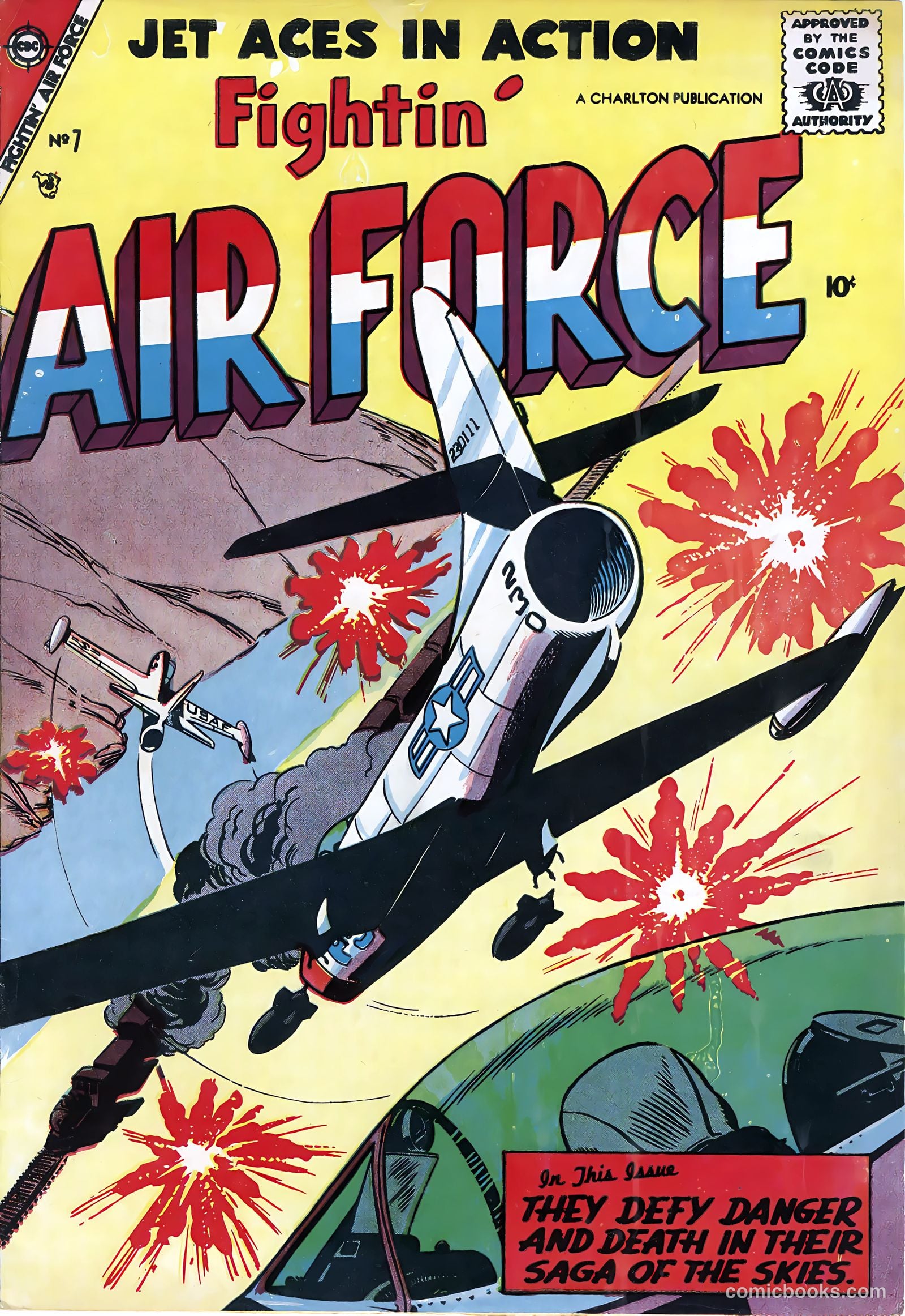 Fightin' Air Force #7 (1957) — page 1 of 36