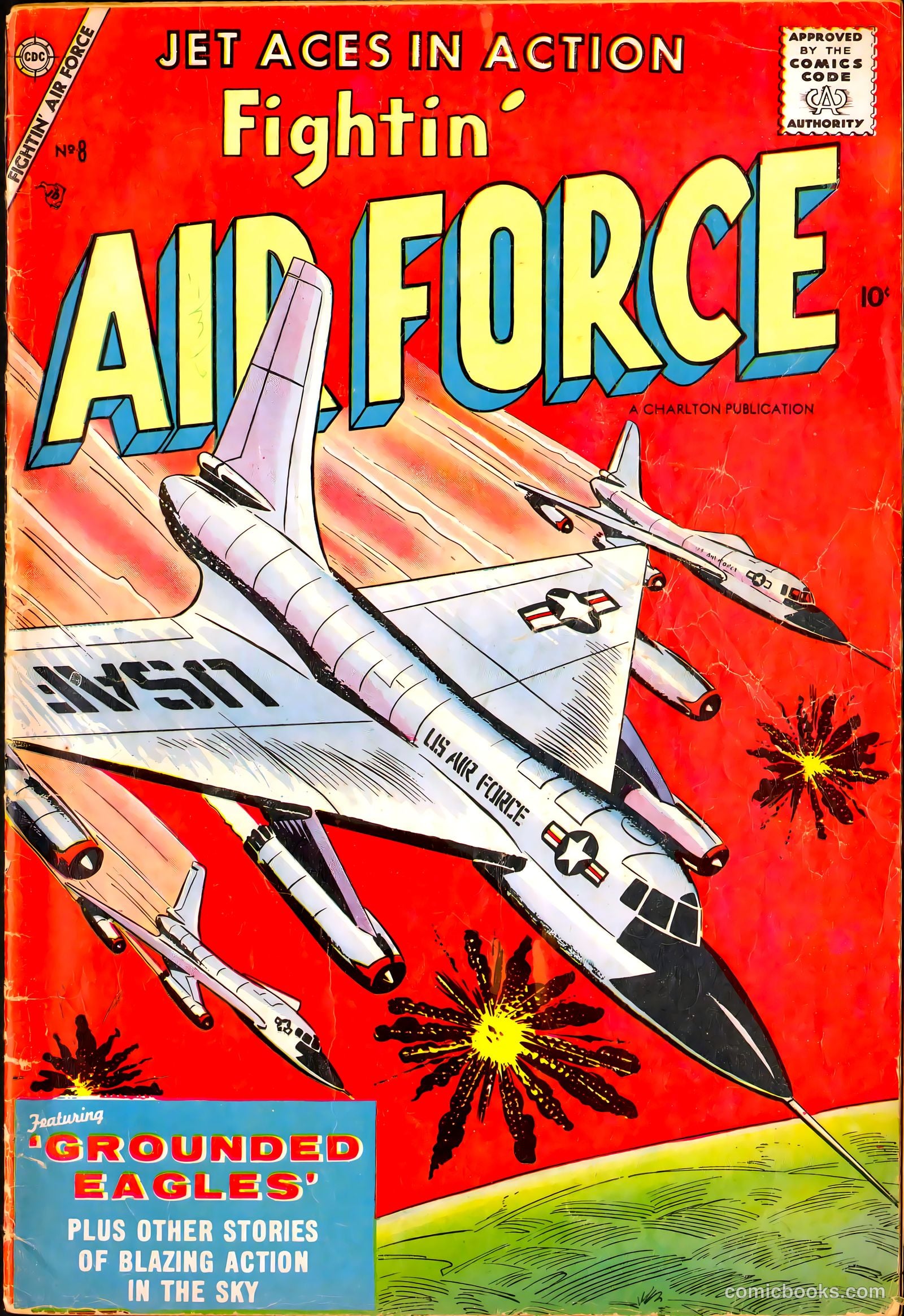 Fightin' Air Force #8 (1957) — page 1 of 36