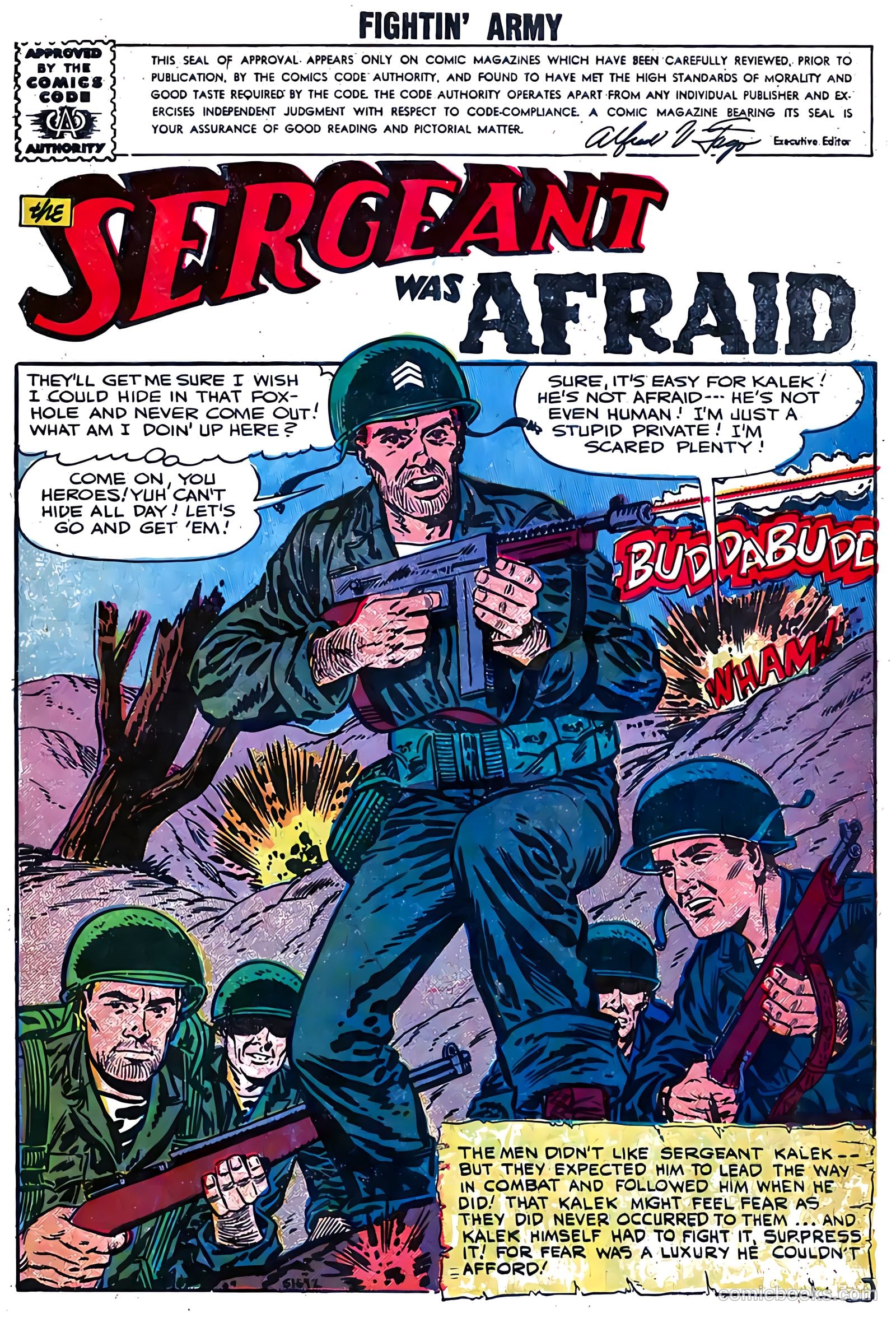 Fightin' Army #21 (1957) — page 2 of 33