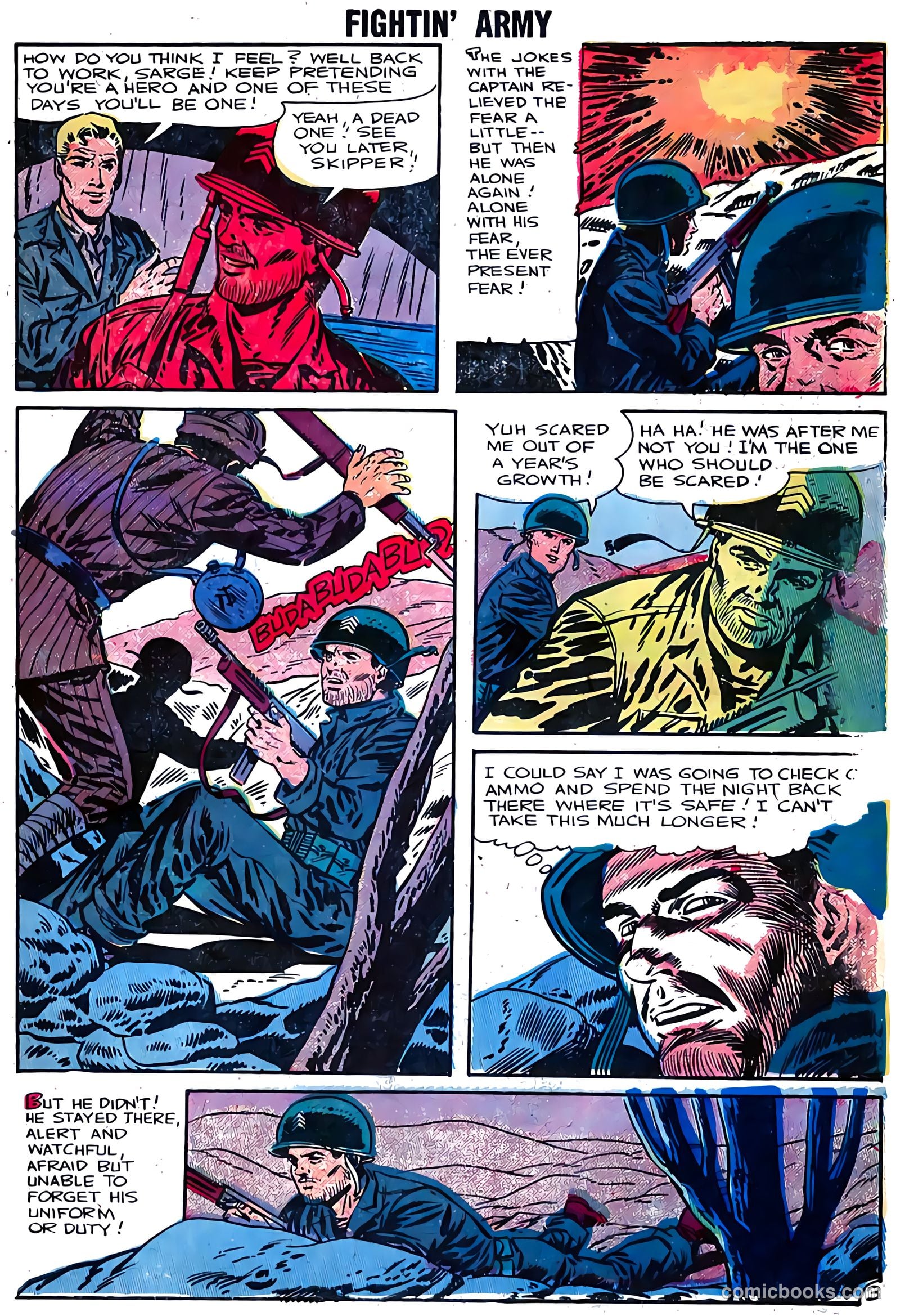 Fightin' Army #21 (1957) — page 4 of 33