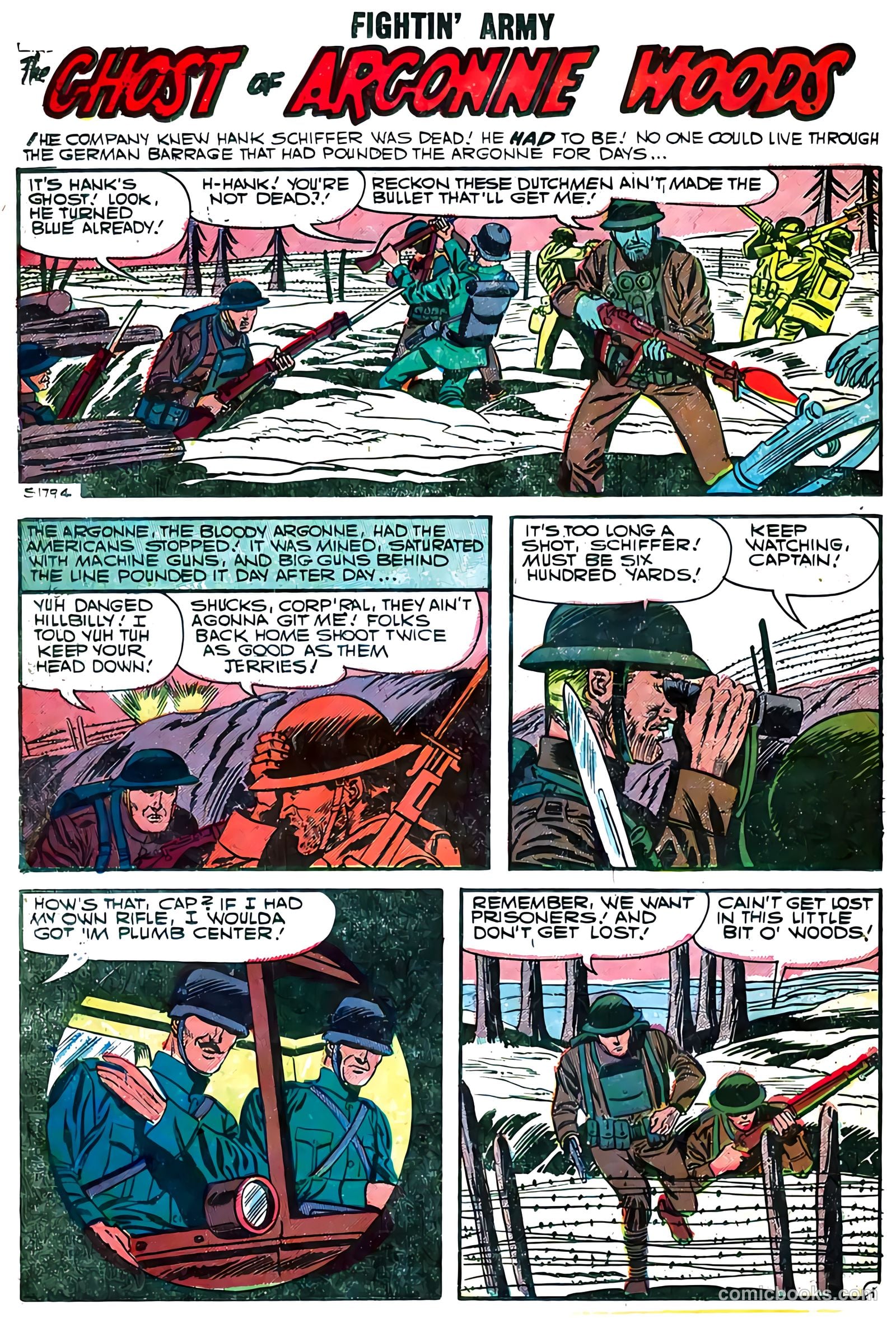 Fightin' Army #21 (1957) — page 17 of 33