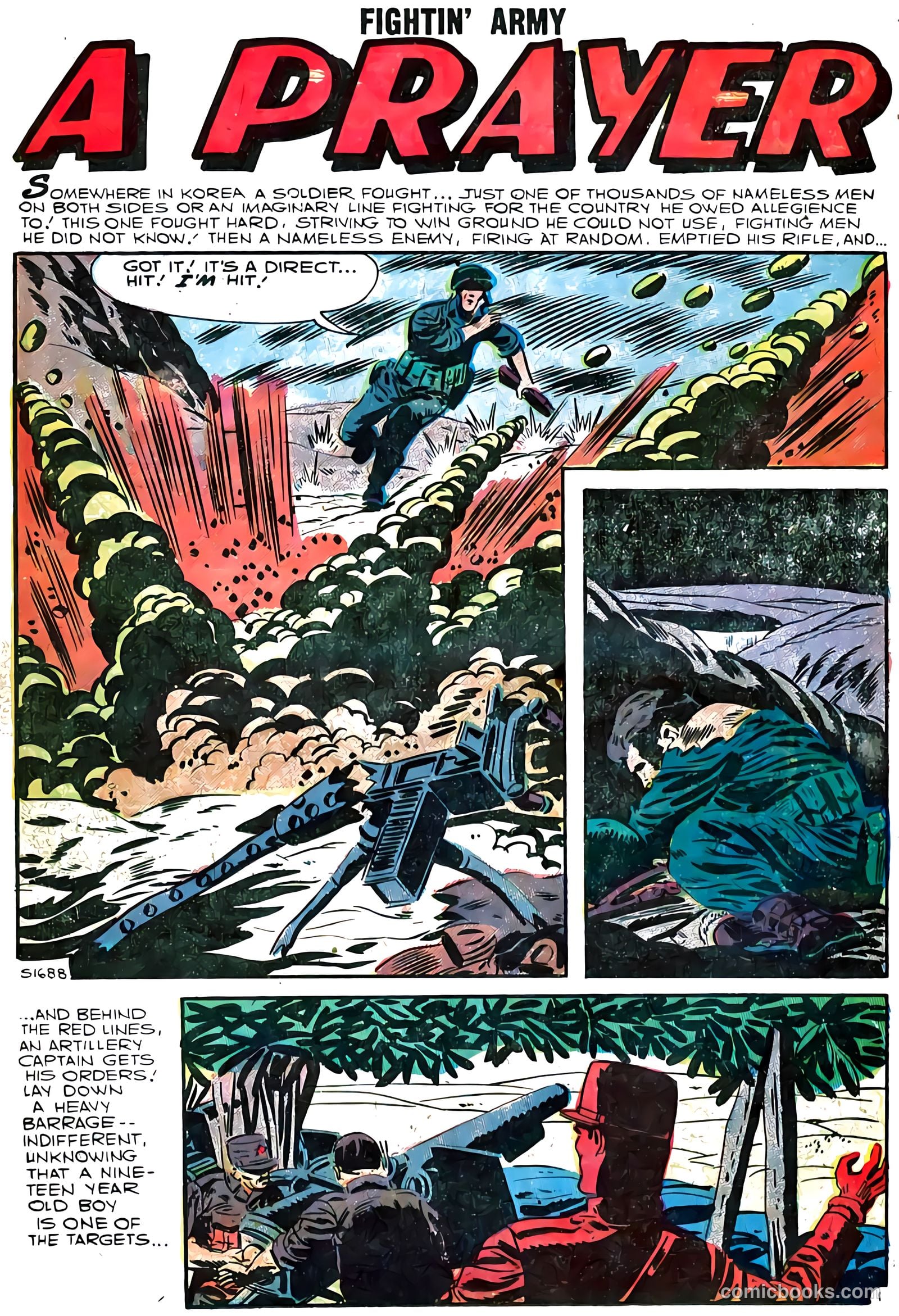 Fightin' Army #21 (1957) — page 19 of 33