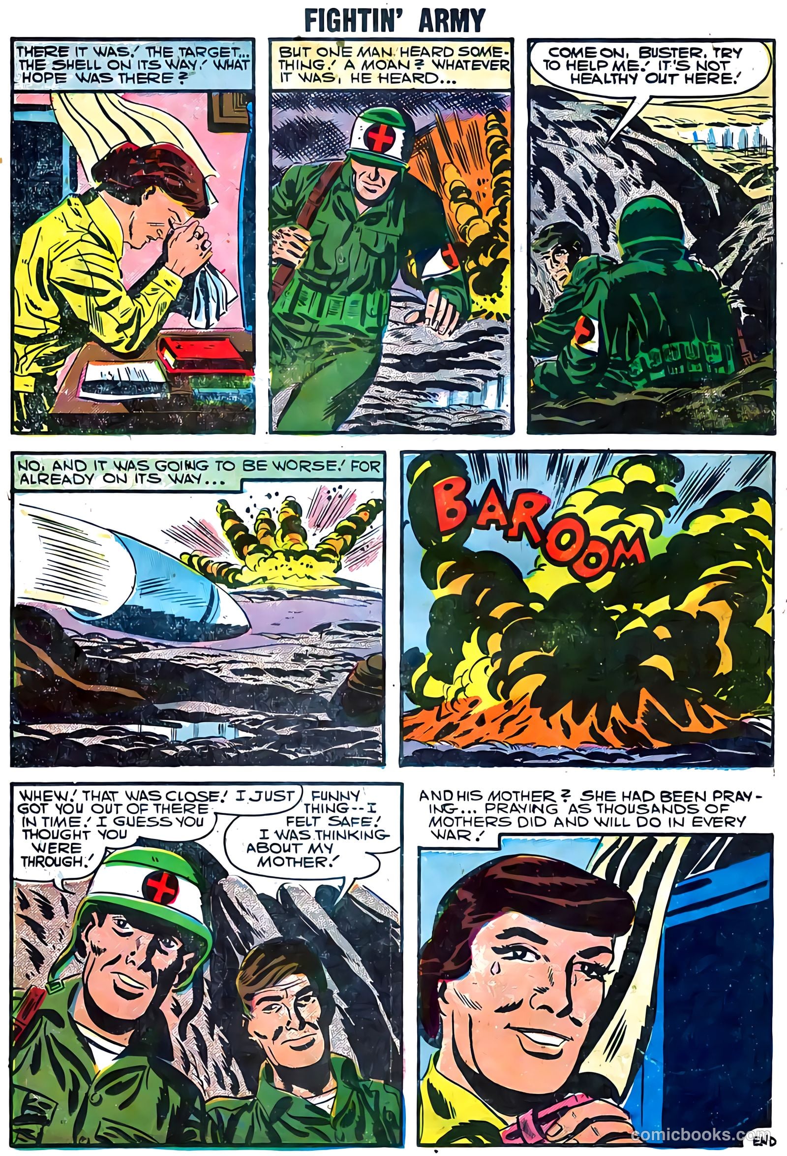 Fightin' Army #21 (1957) — page 22 of 33