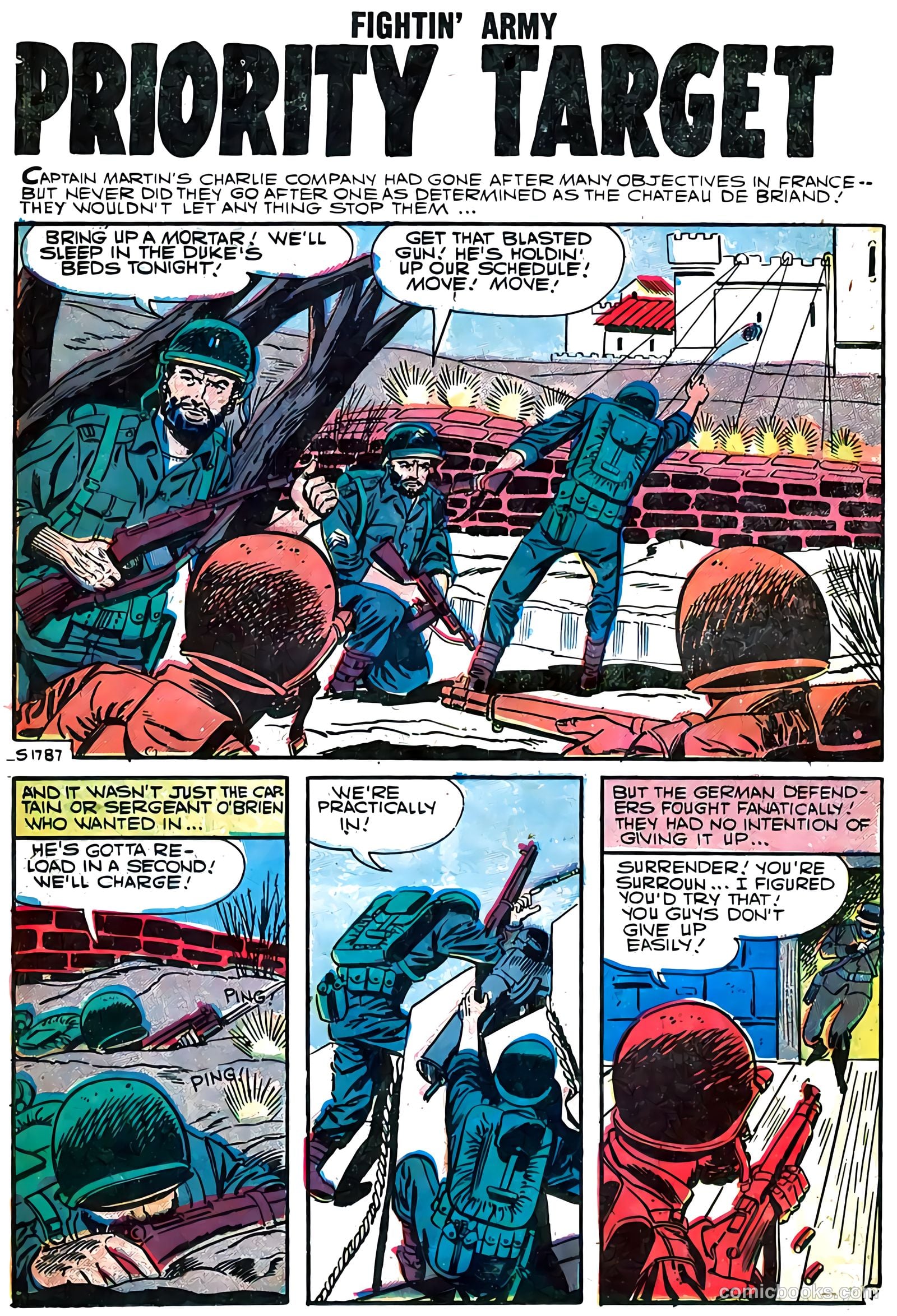 Fightin' Army #21 (1957) — page 23 of 33