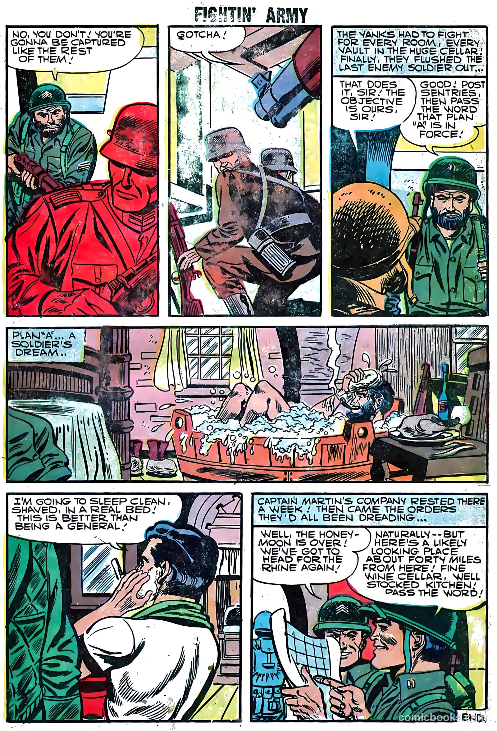 Fightin' Army #21 (1957) — page 24 of 33