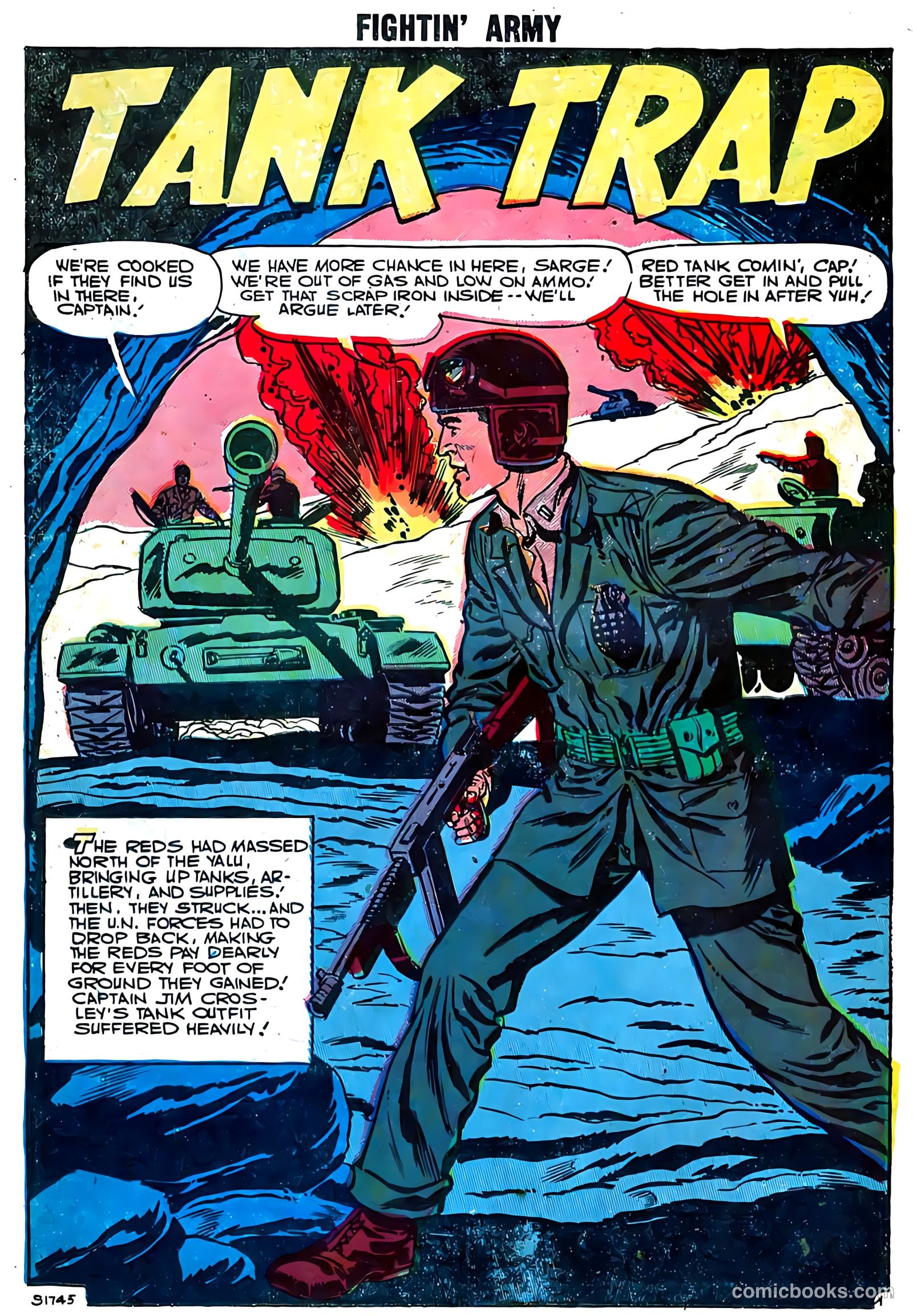 Fightin' Army #21 (1957) — page 25 of 33
