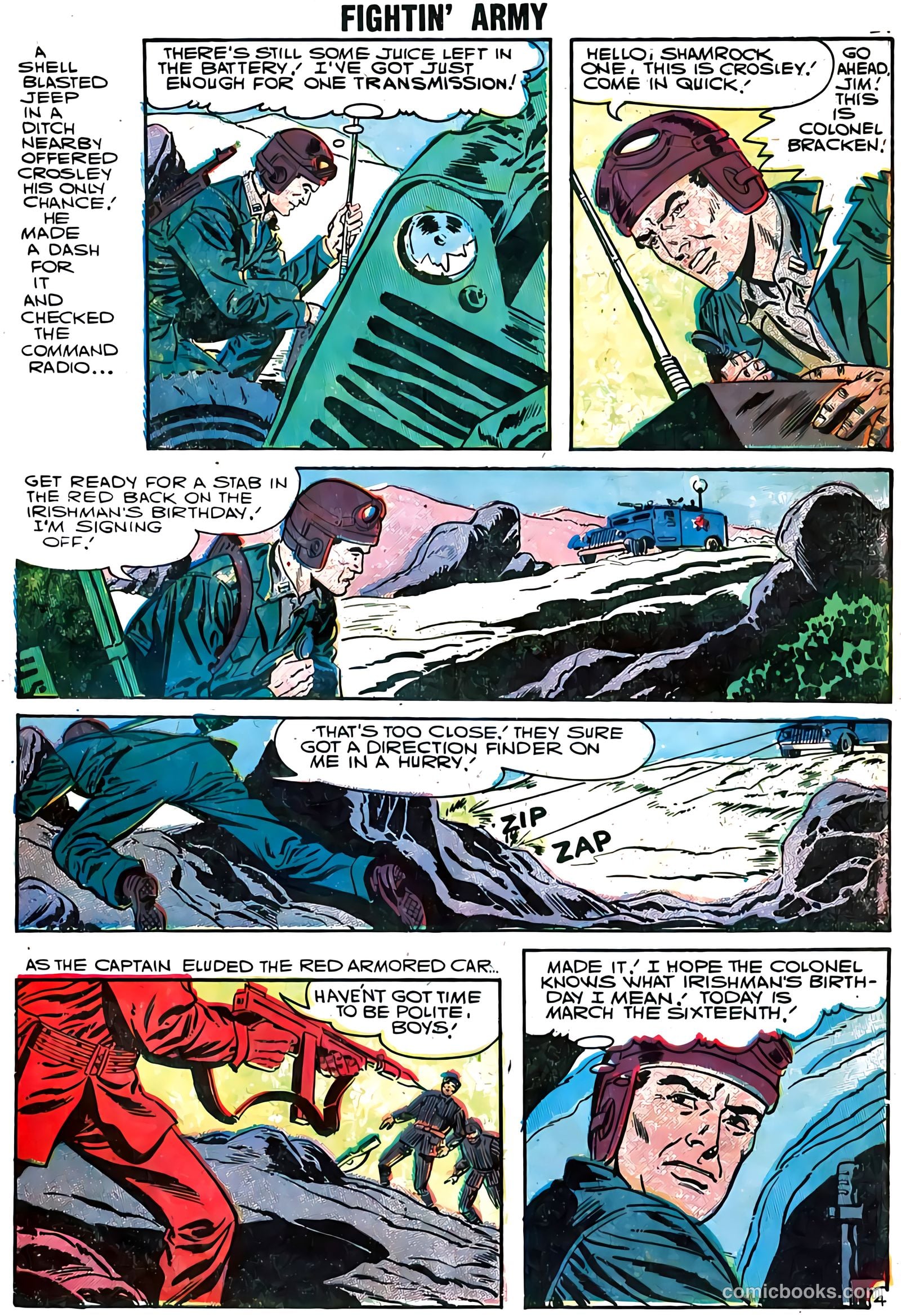 Fightin' Army #21 (1957) — page 28 of 33