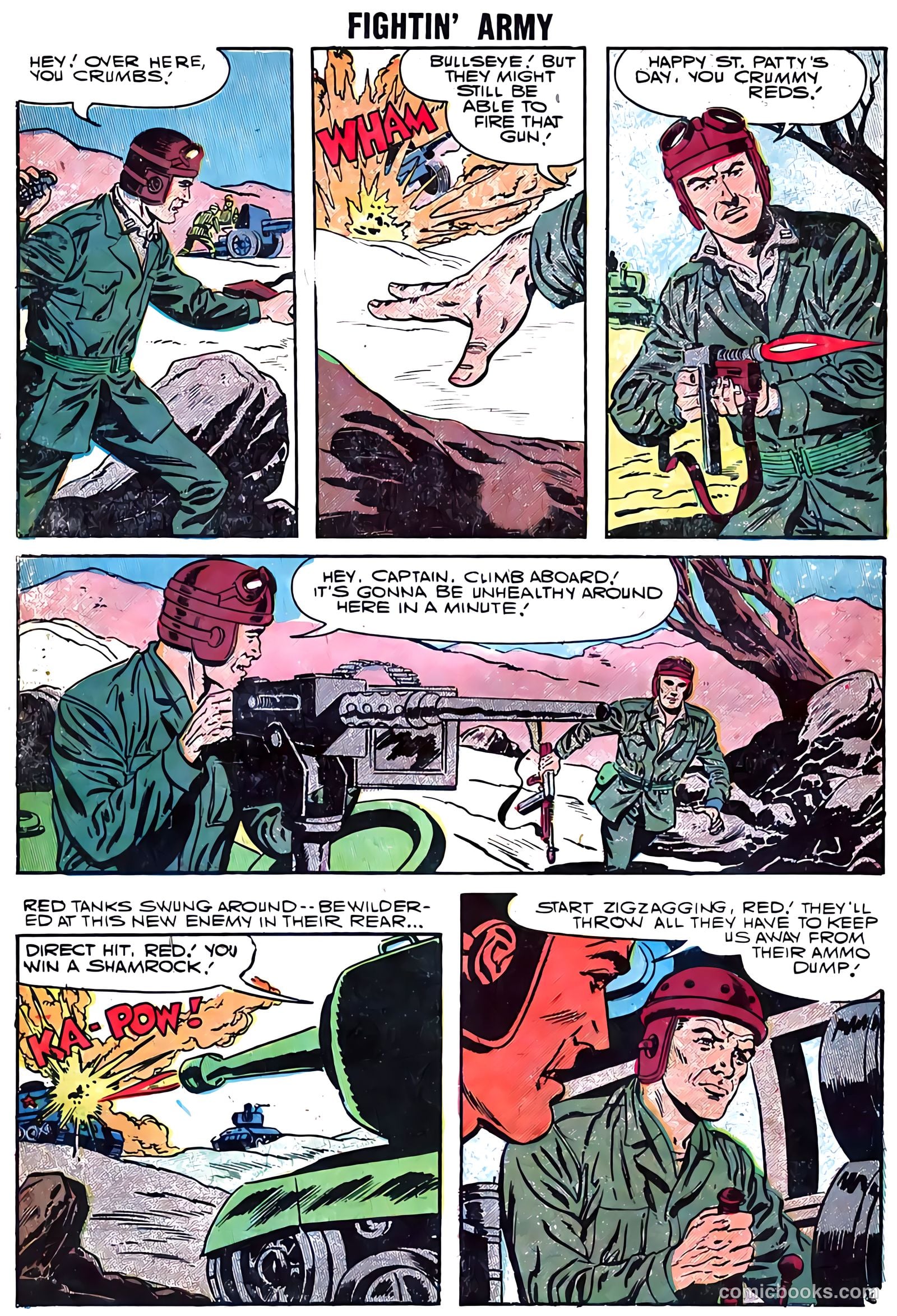 Fightin' Army #21 (1957) — page 31 of 33