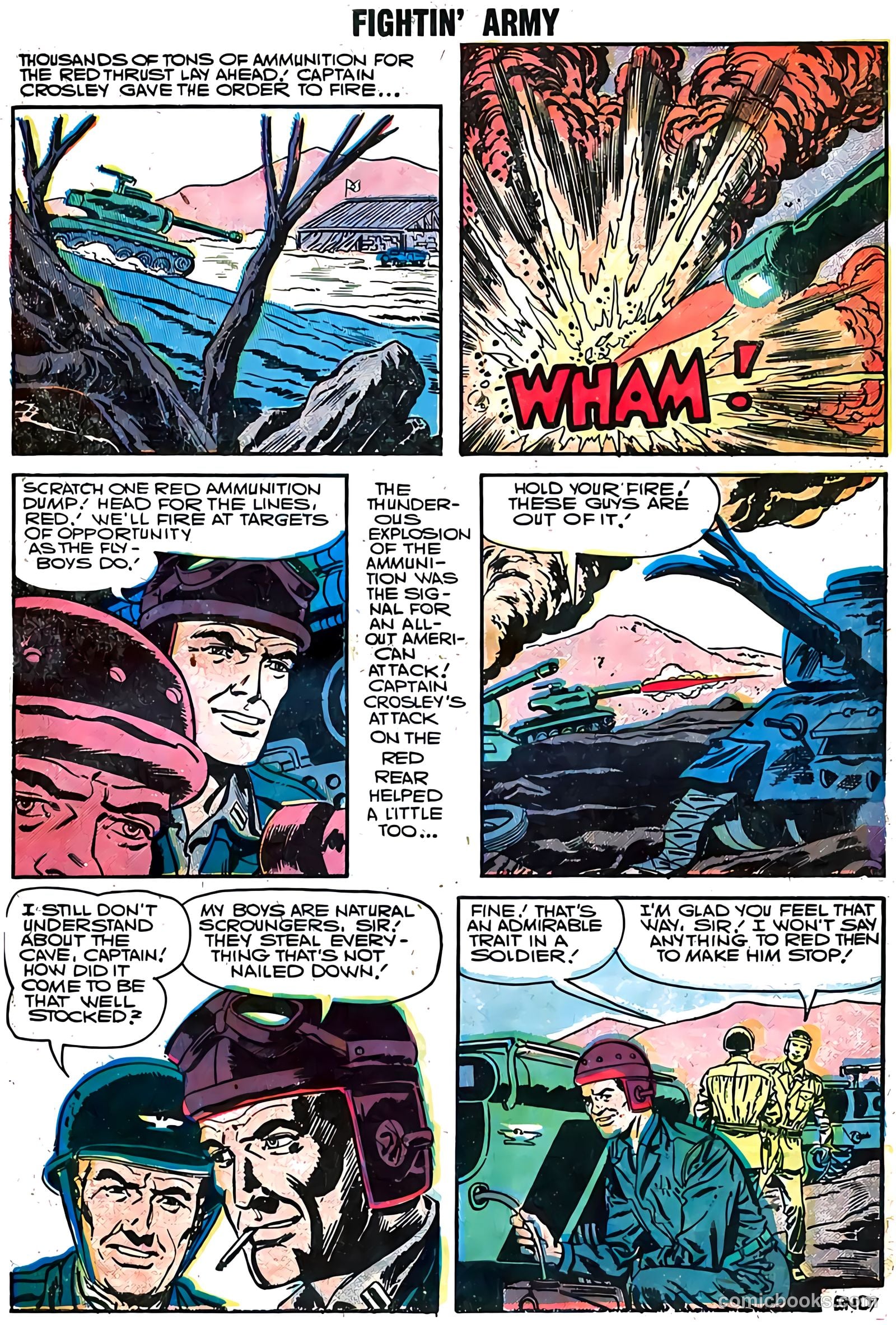 Fightin' Army #21 (1957) — page 32 of 33
