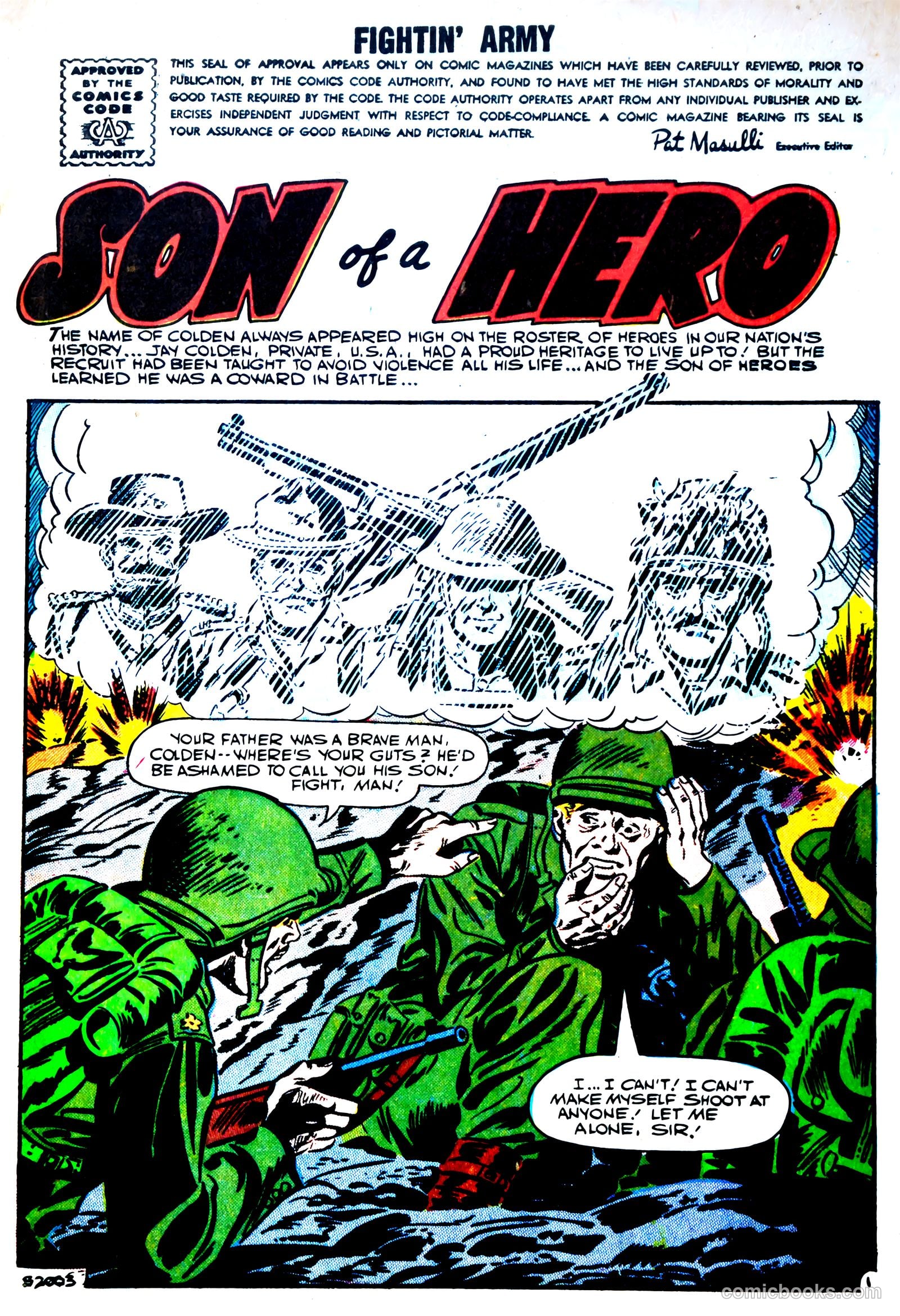 Fightin' Army #22 (1957) — page 3 of 35