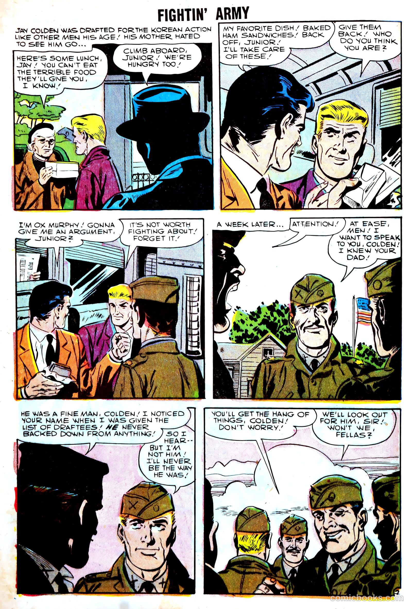 Fightin' Army #22 (1957) — page 4 of 35