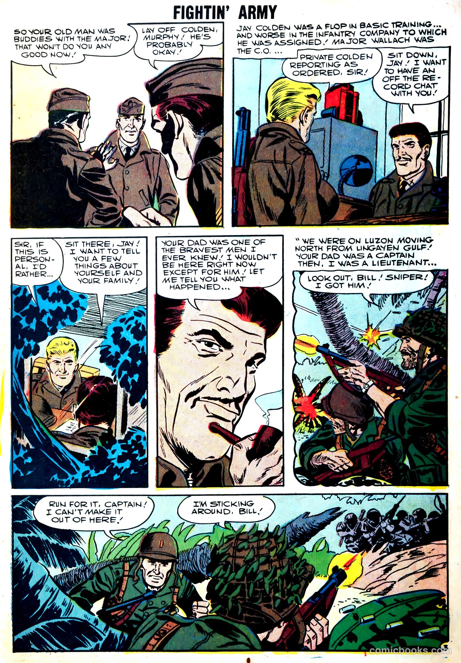 Fightin' Army #22 (1957) — page 5 of 35