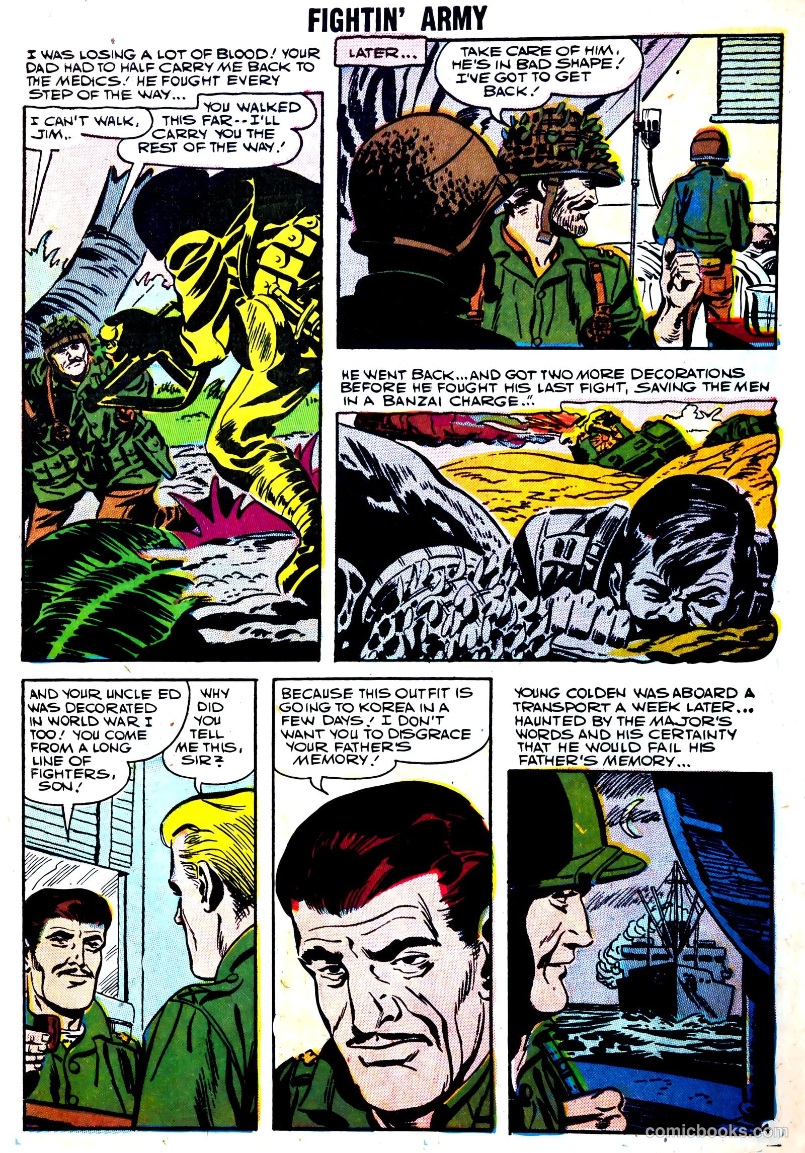 Fightin' Army #22 (1957) — page 7 of 35