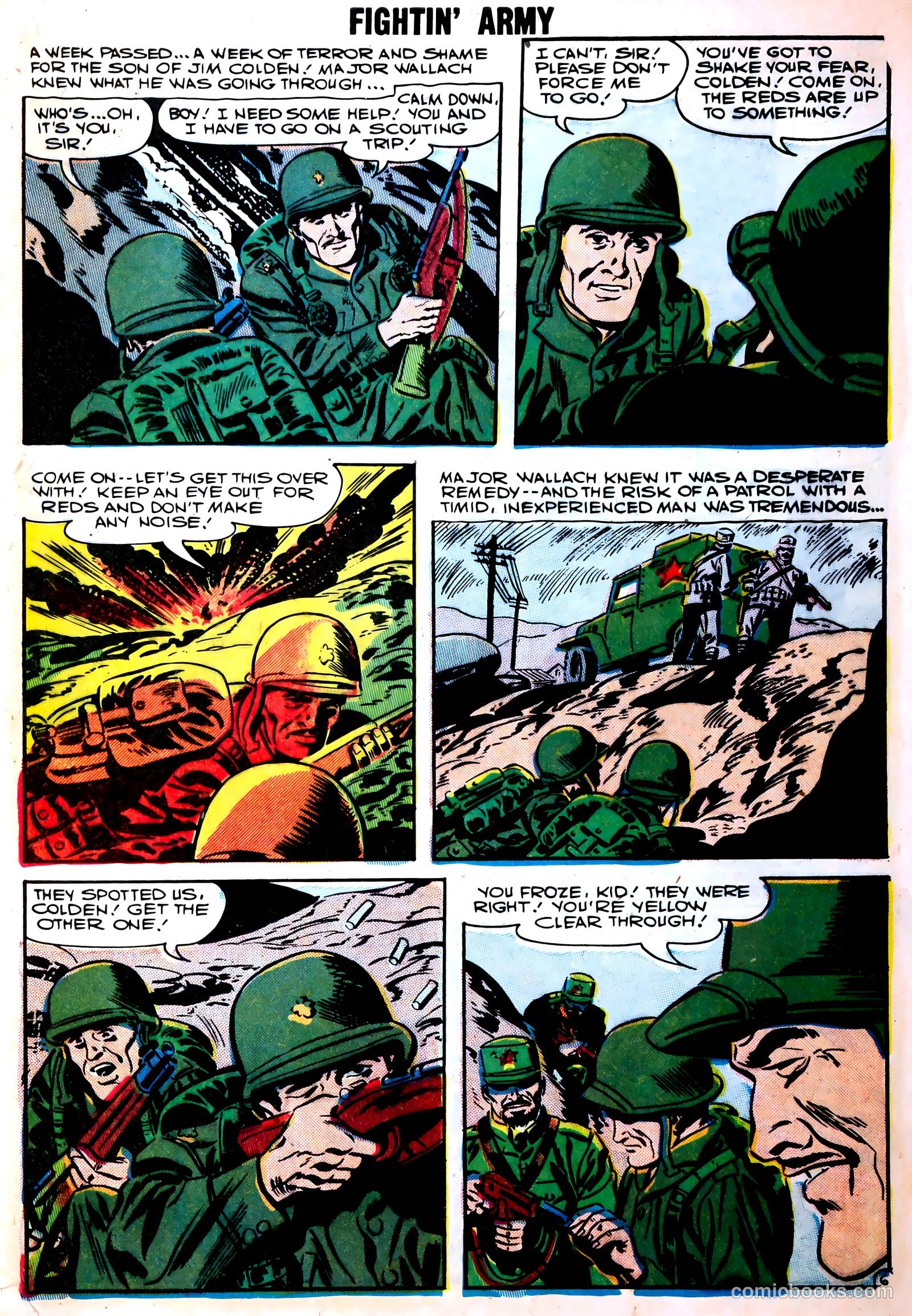 Fightin' Army #22 (1957) — page 9 of 35
